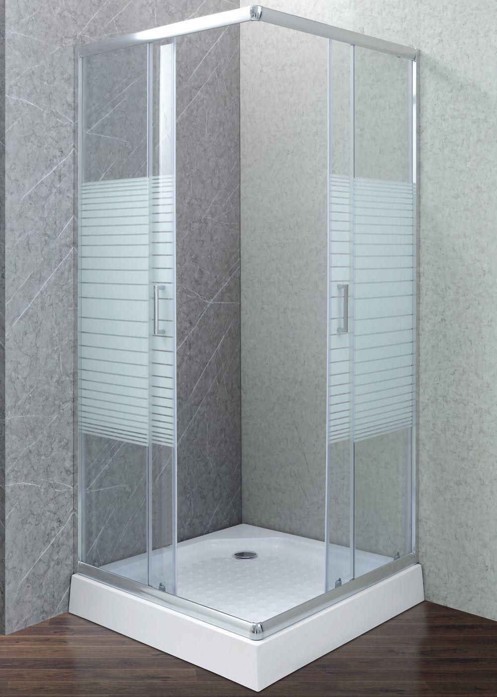 Shower Door Joytek Recto Strava Blanco 70x70x185cm (Incluye Receptáculo)-2