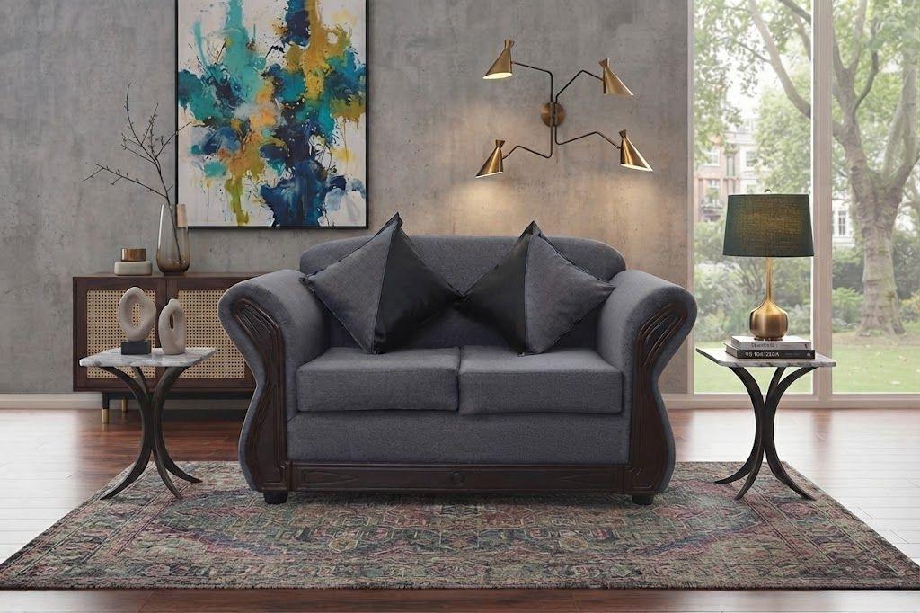 SOFA JULIETA 2C TELA GRIS-0