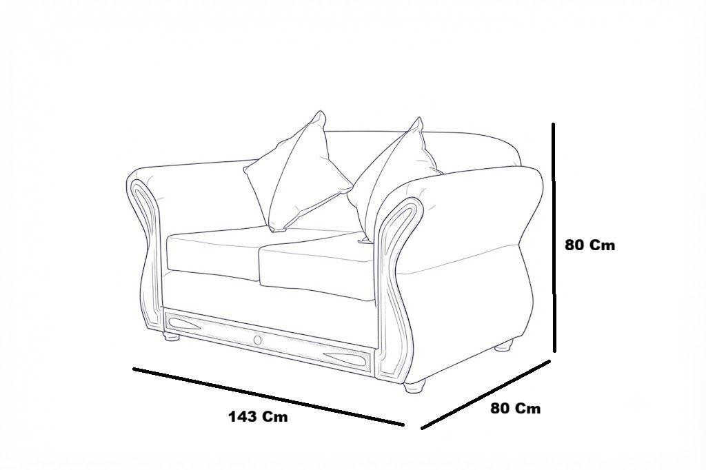 SOFA JULIETA 2C TELA GRIS-3