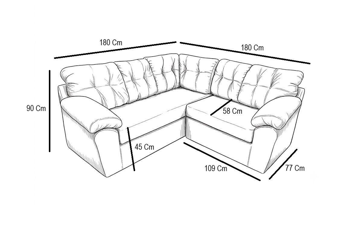SOFA SECCIONAL MILLARAY FELPA GRIS -4