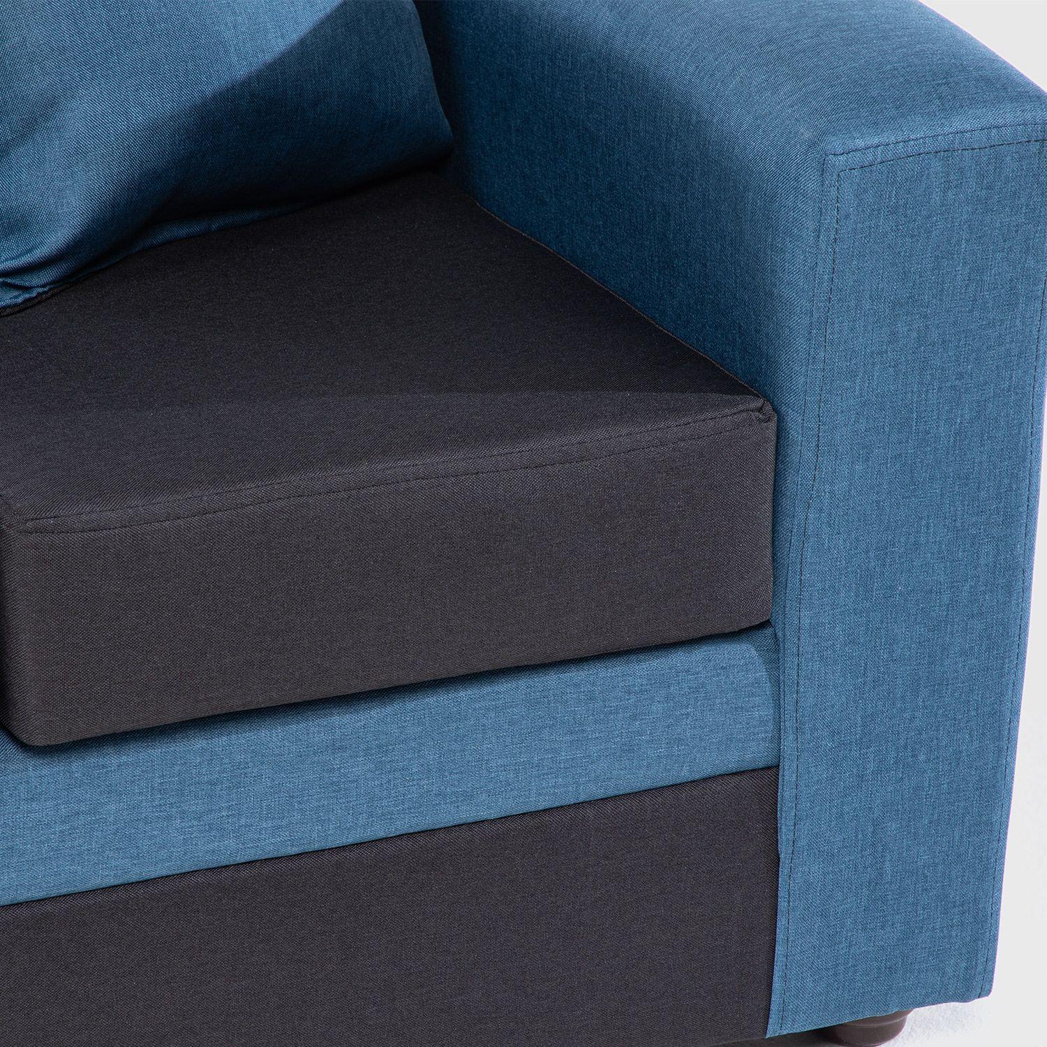 SOFA PARIS 2 POUF AZUL NEGRO-7