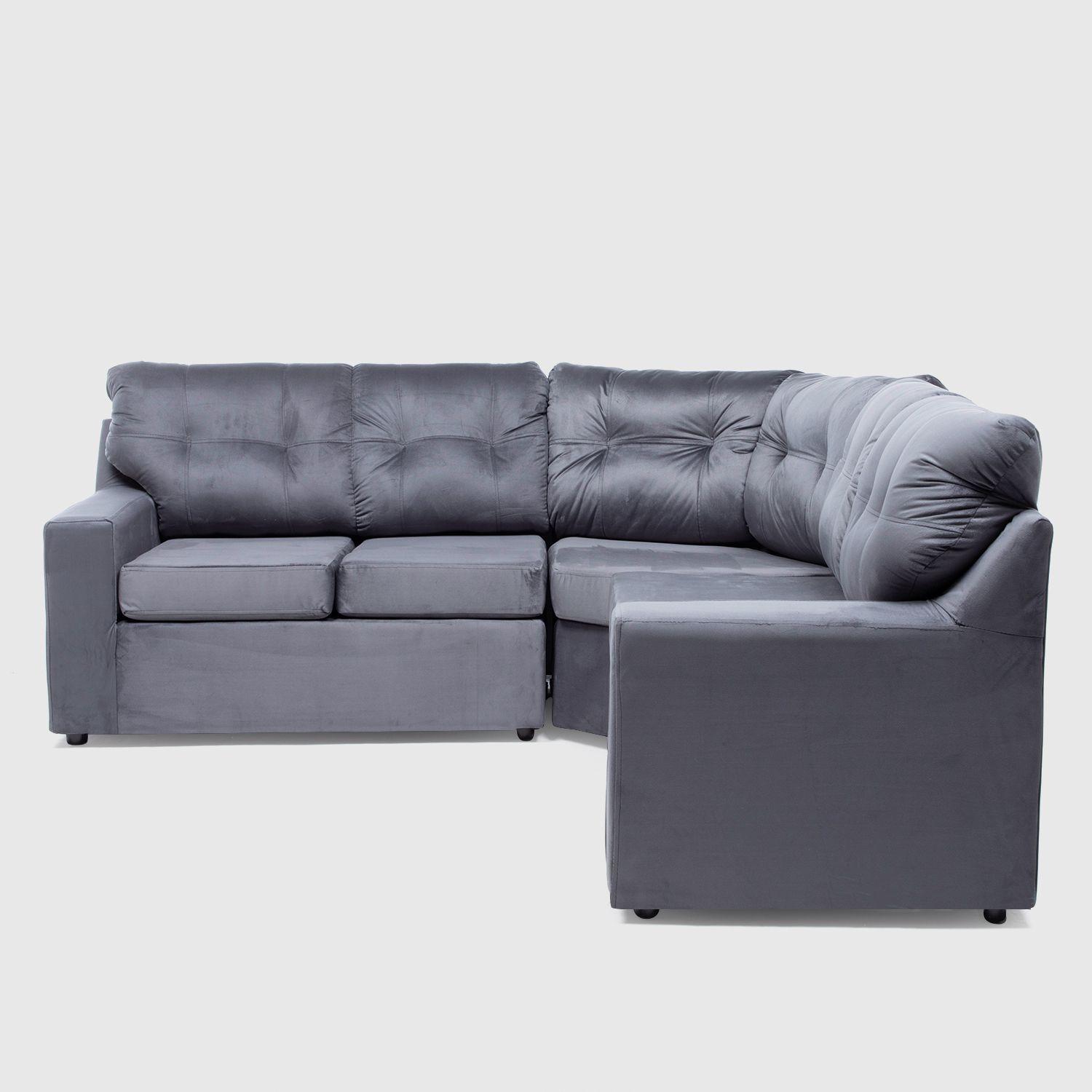 SECCIONAL ITALIA FELPA GRIS -2