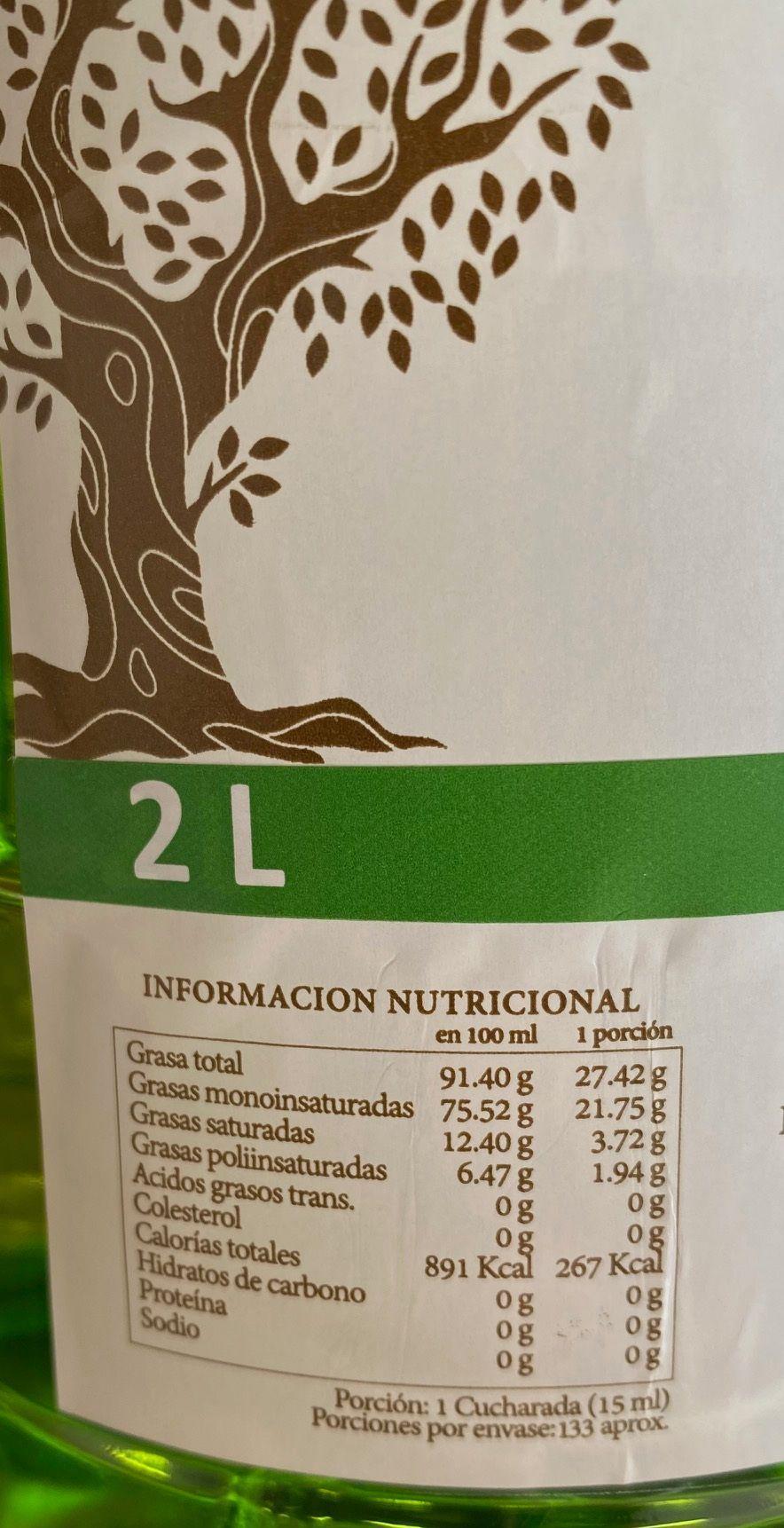 ACEITE DE OLIVA Extra Virgen Casa Tocornal 2 lt.-2