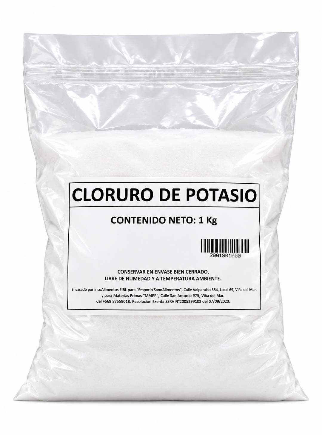 Cloruro de Potasio 1 kg-0