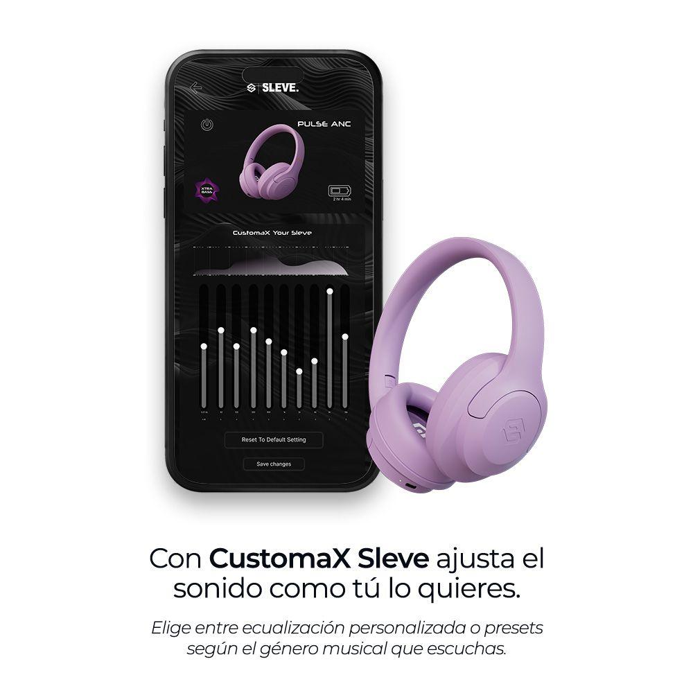 Audifonos Inalambricos Bluetooth Sleve Pulse ANC 2Gen-2