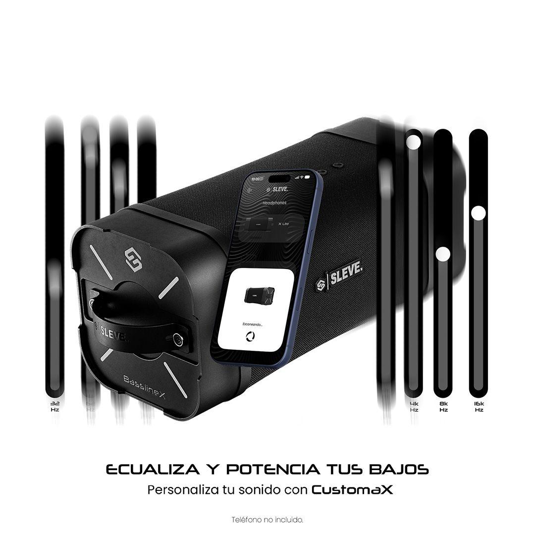Parlante Bluetooth Sleve BasslineX Lite-3