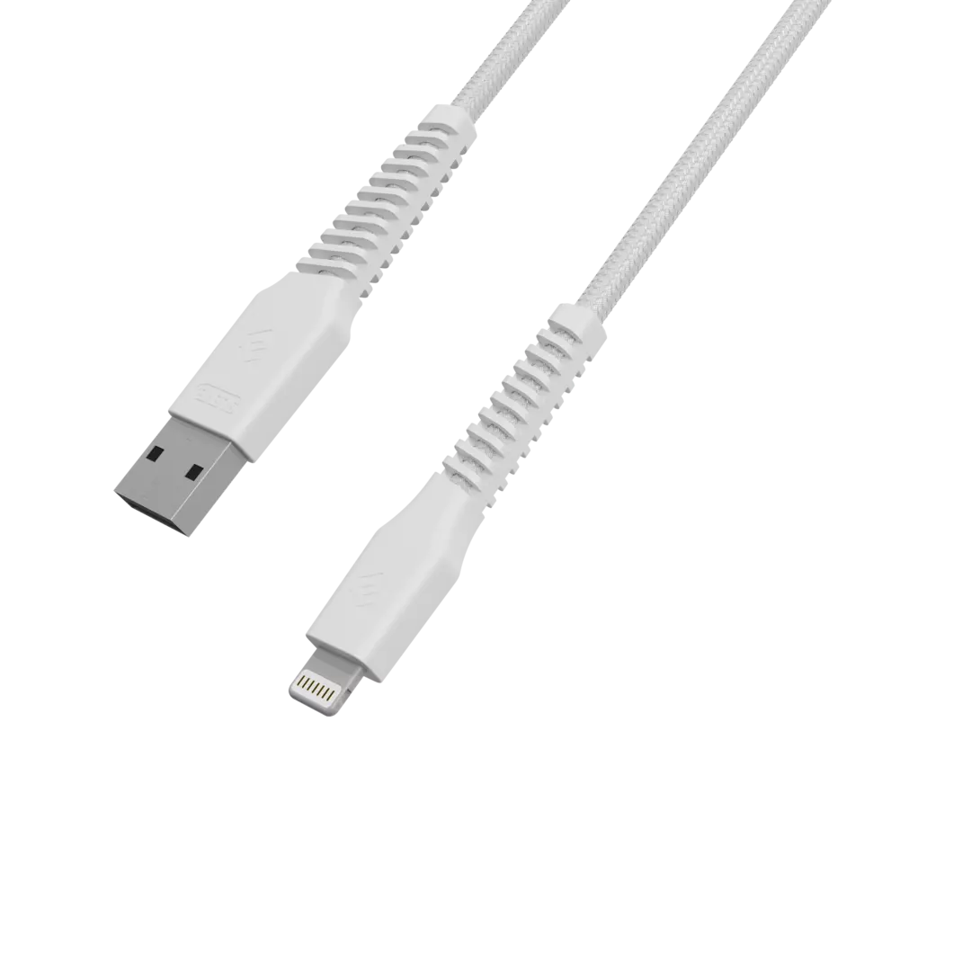 Cable Cargador Sleve Line X Usb A Lightning White-4