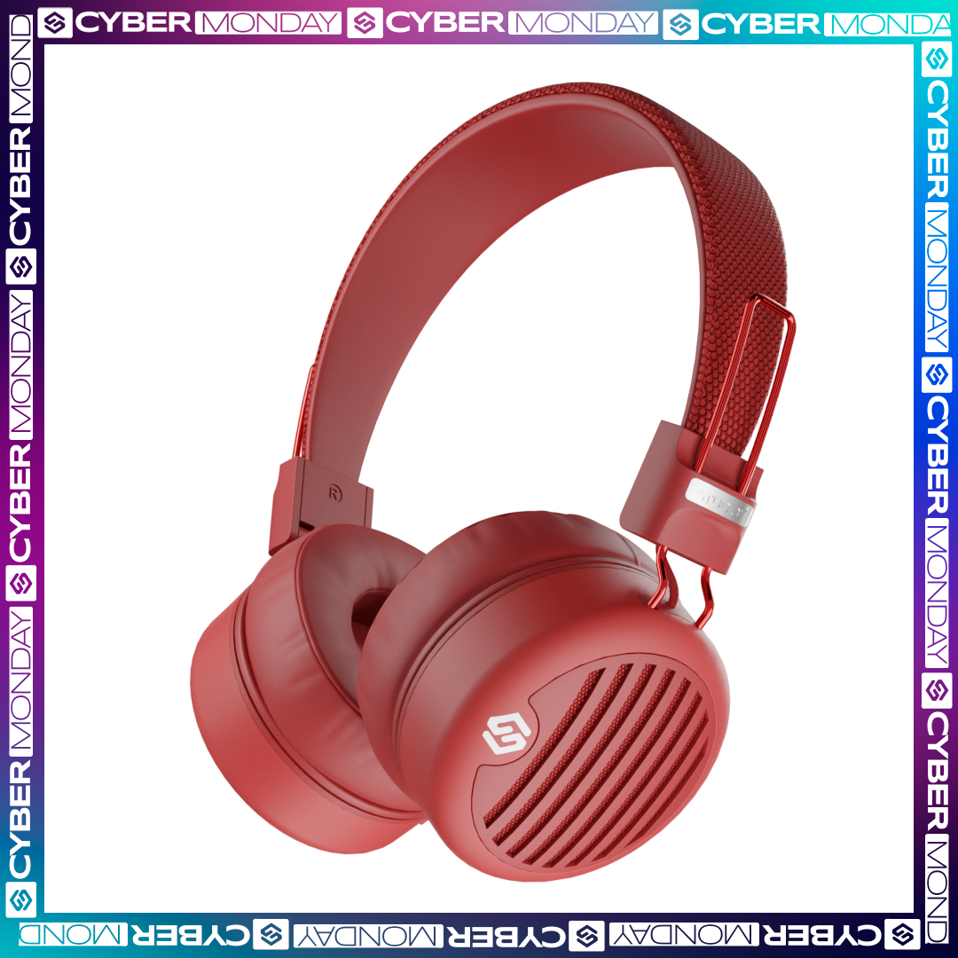Audifonos Inalambricos Bluetooth Sleve Studio 2 Red-4