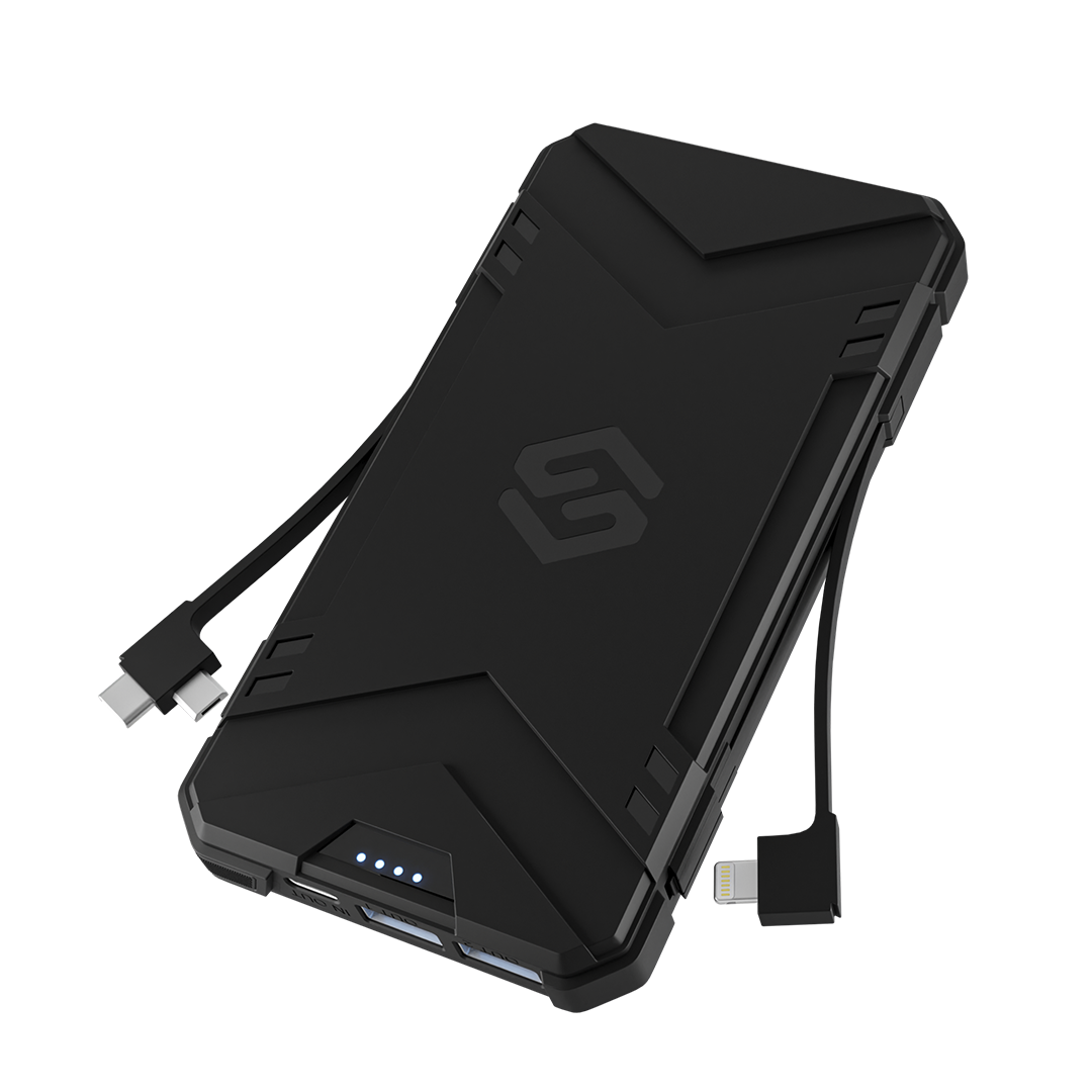 Bateria Externa Sleve Power X 10.000 Mah Black-0