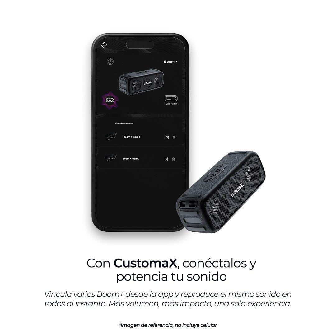 Parlante Bluetooth Sleve Boom +-3