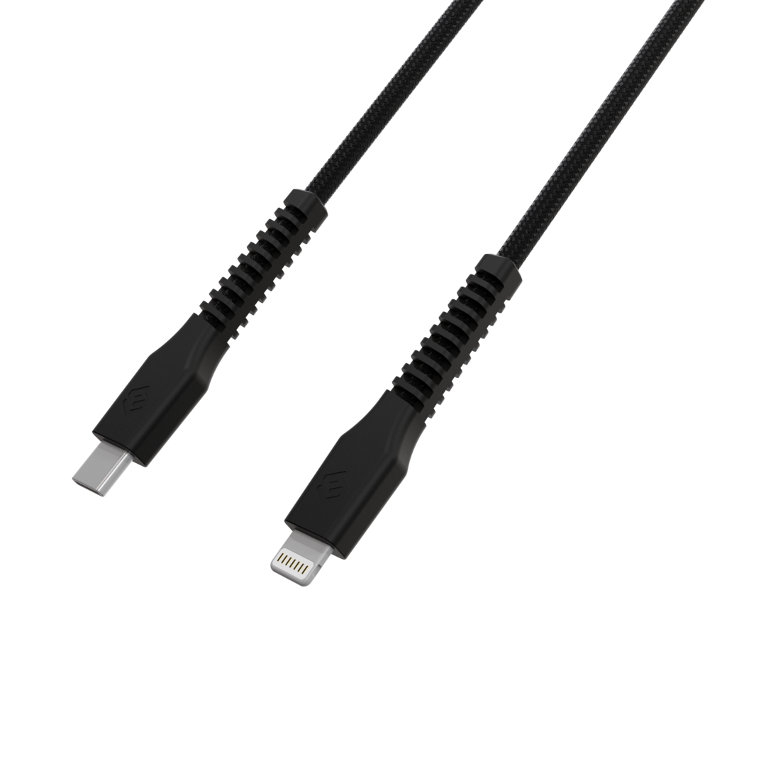 Cable Cargador Sleve Line X Usb Tipo C A Lightning Black-4