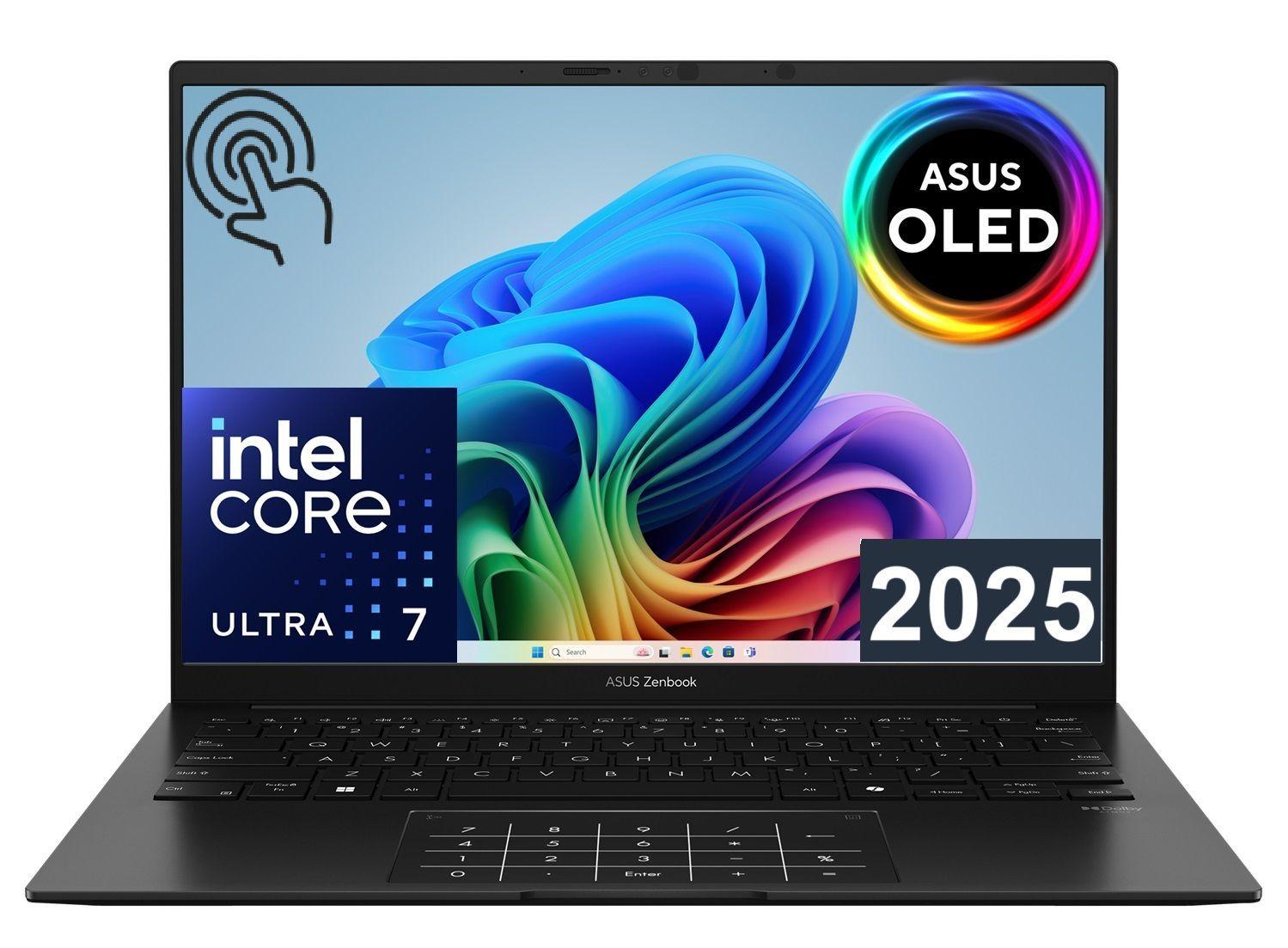 Notebook Asus Zenbook Q425m 14 Wuxga Táctil Ultra 7 1tb/16gb-0