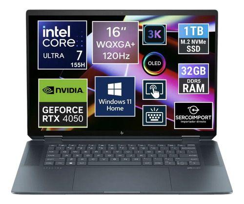 Notebook Hp Spectre 16 X360 3k Oled U7 155h 1tb 32gb Rtx4050 Negro-0