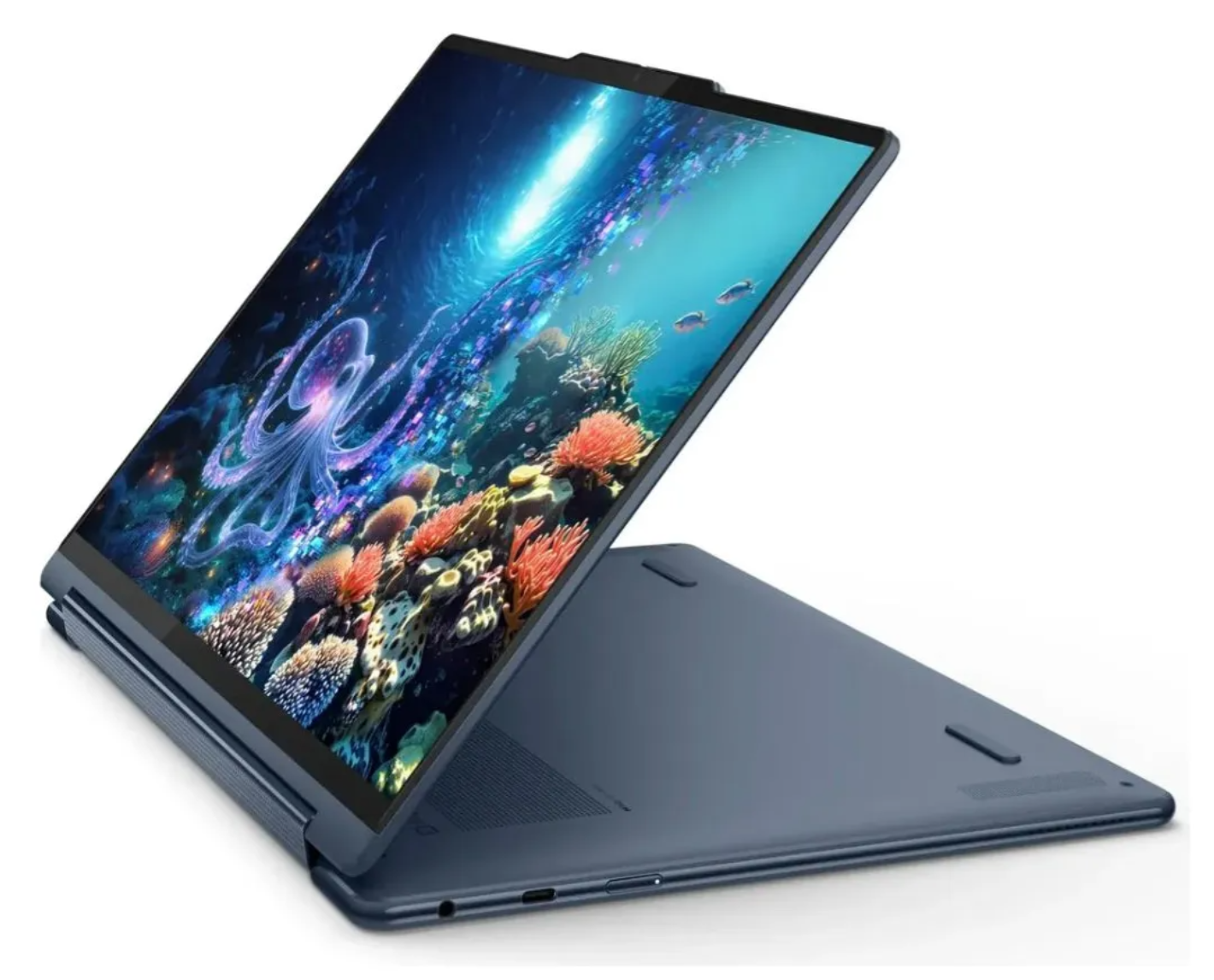 Notebook Lenovo NEW Yoga 9i AURA EDITION 14 3k 2 EN 1 OLED INTEL ULTRA 7 258V SSD 1TB 32GB RAM-3