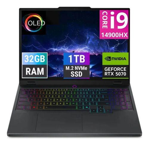 Notebook Lenovo Legion 5 Oled I9 14900hx 1tb 32gb Rtx 5070 Eclipse Black-1