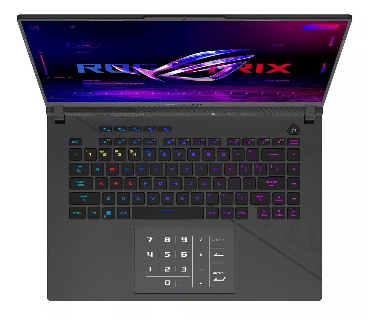 Asus Rog Strix G16 Core I9 14900hx 32gb 1tb Rtx4070 16' 2.5k Color Eclipse Gray-5