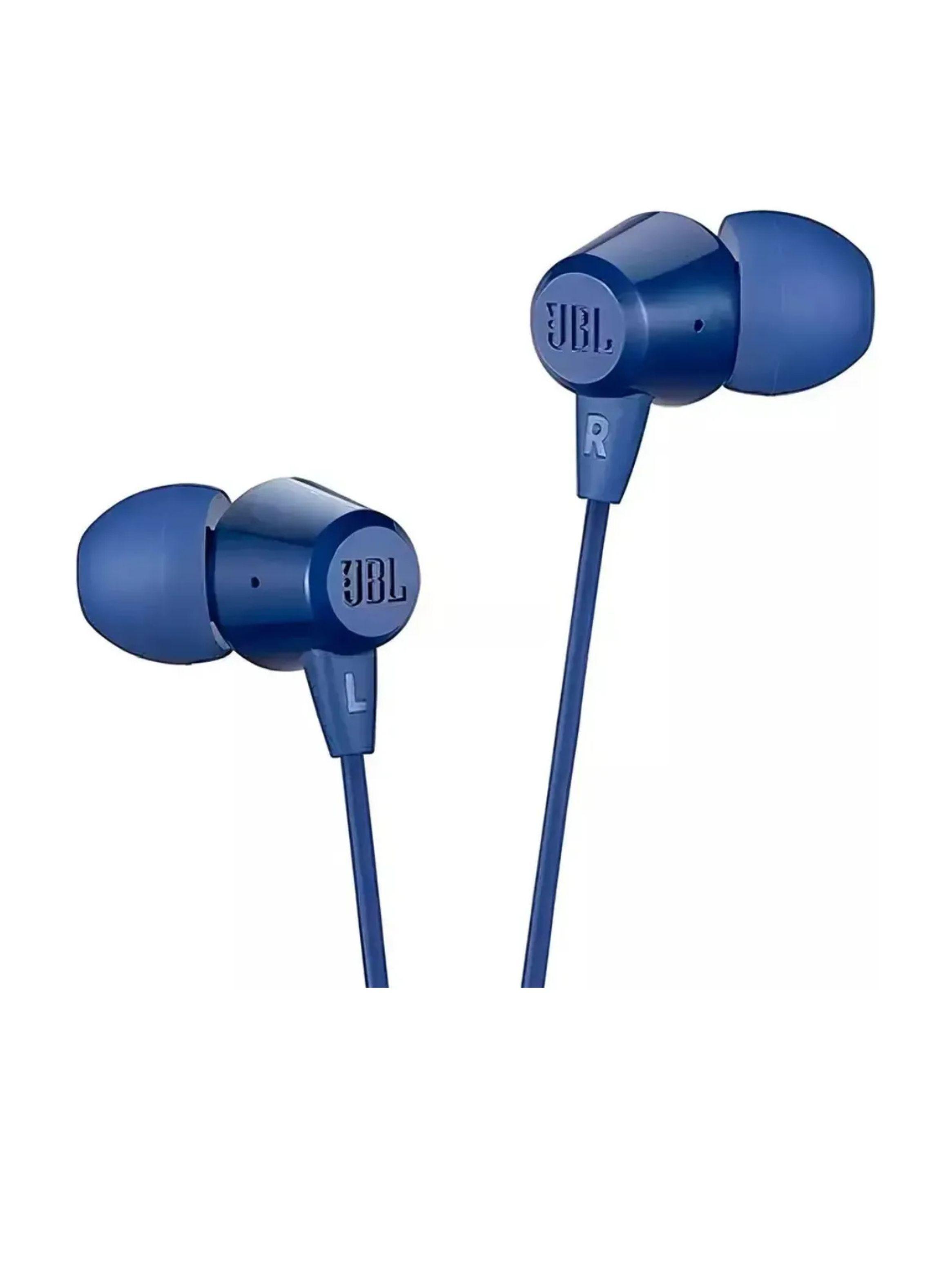 Audífonos Jbl C50hi In-ear Azul-3