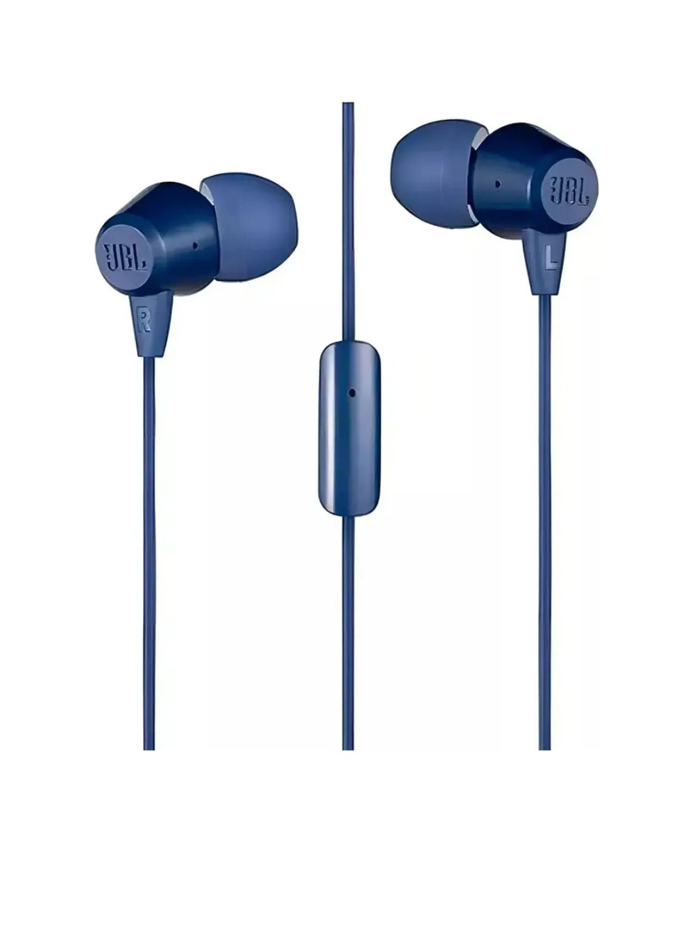 Audífonos Jbl C50hi In-ear Azul-4