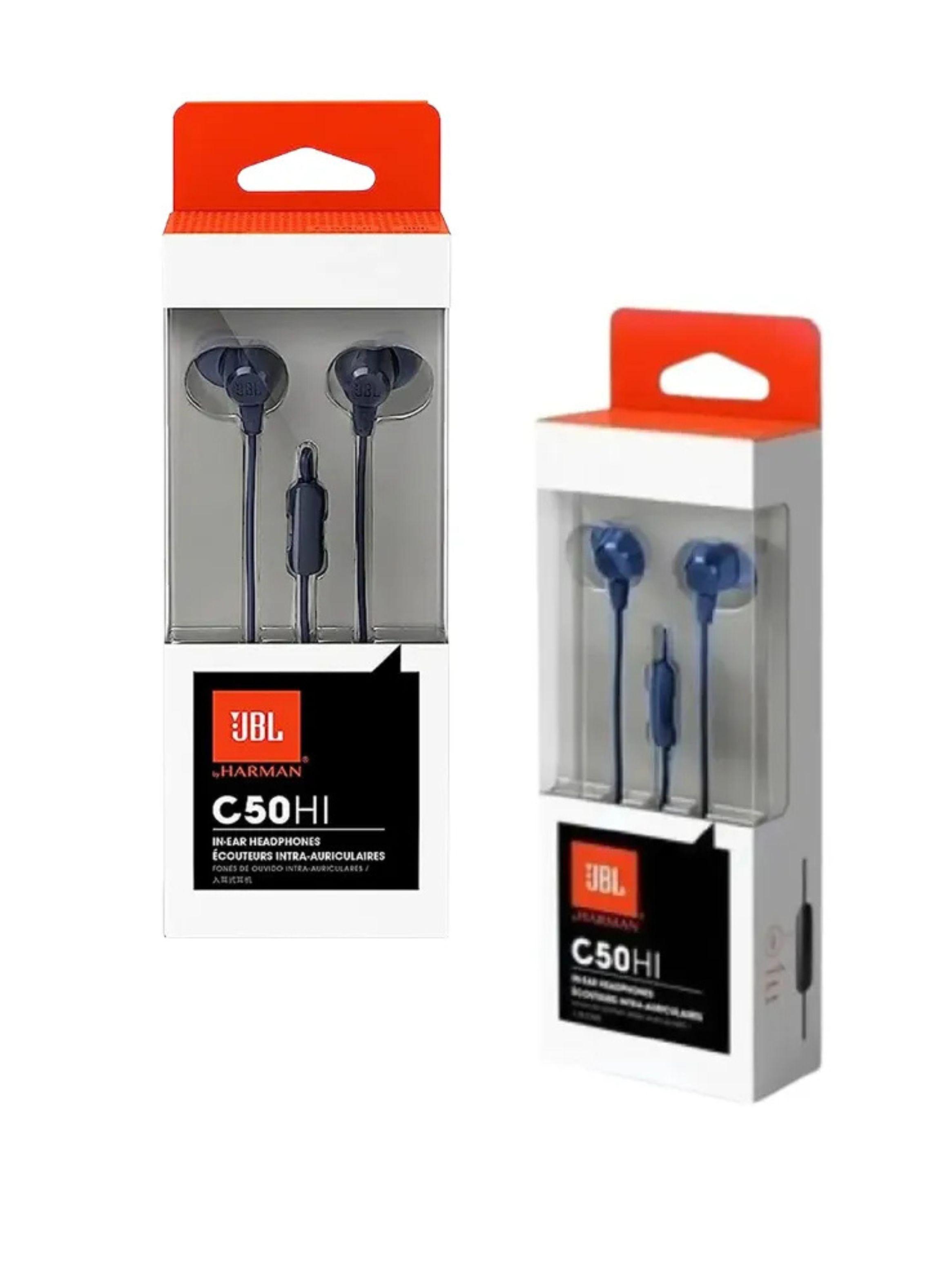 Audífonos Jbl C50hi In-ear Azul-5