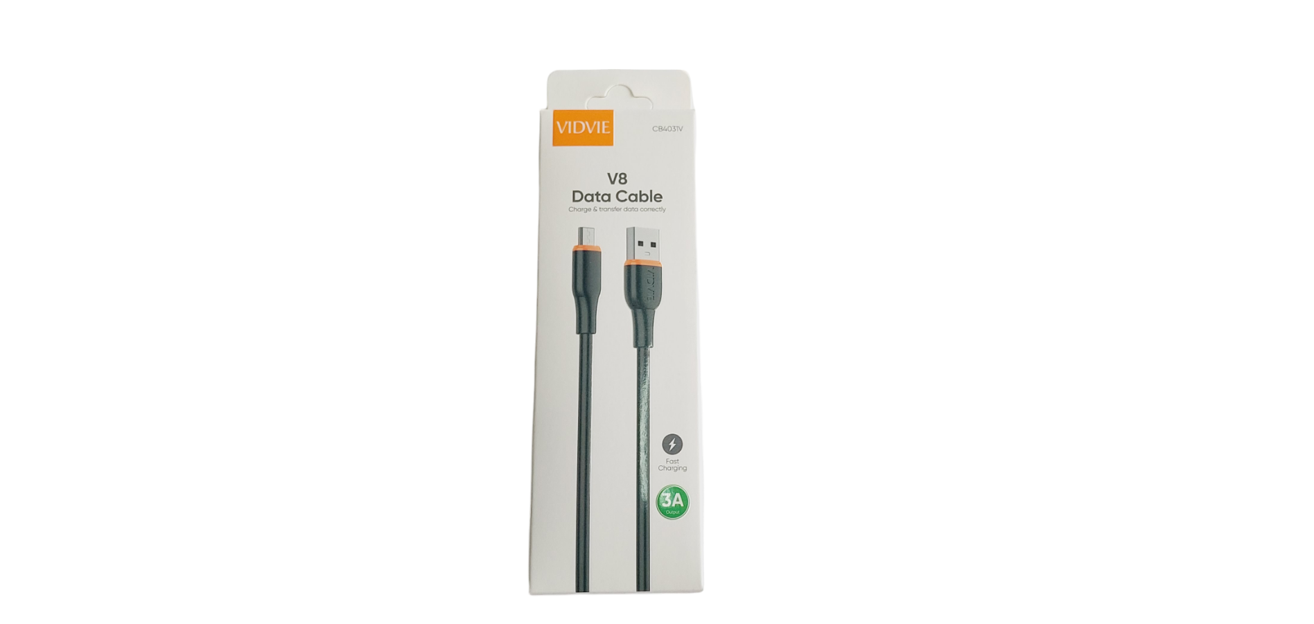 Cable USB Carga Rápida Vidvie Modelo CB4031V Tipo C, Tipo A-2