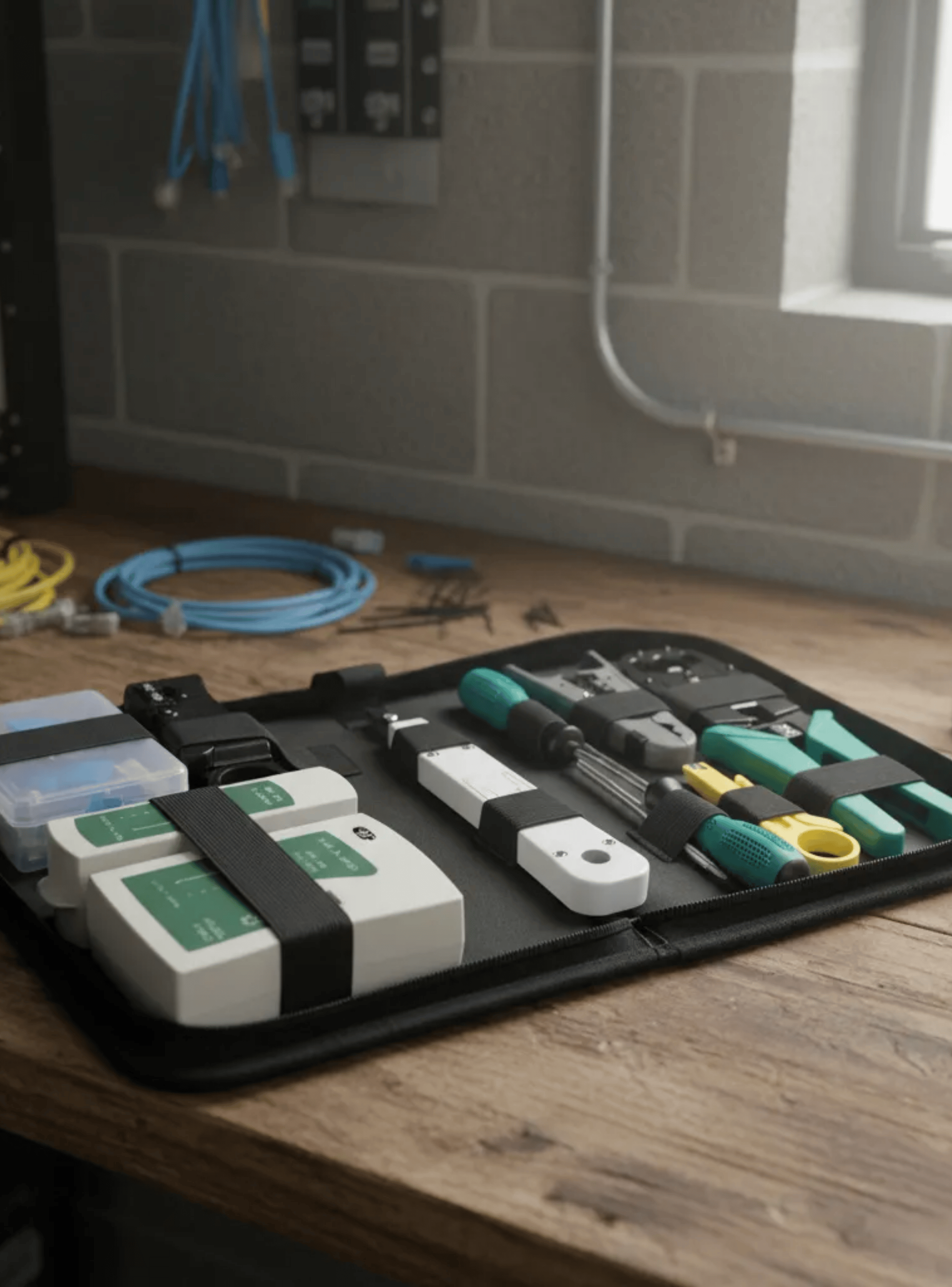 Kit de Herramientas para Cableado Tester Rj45-2