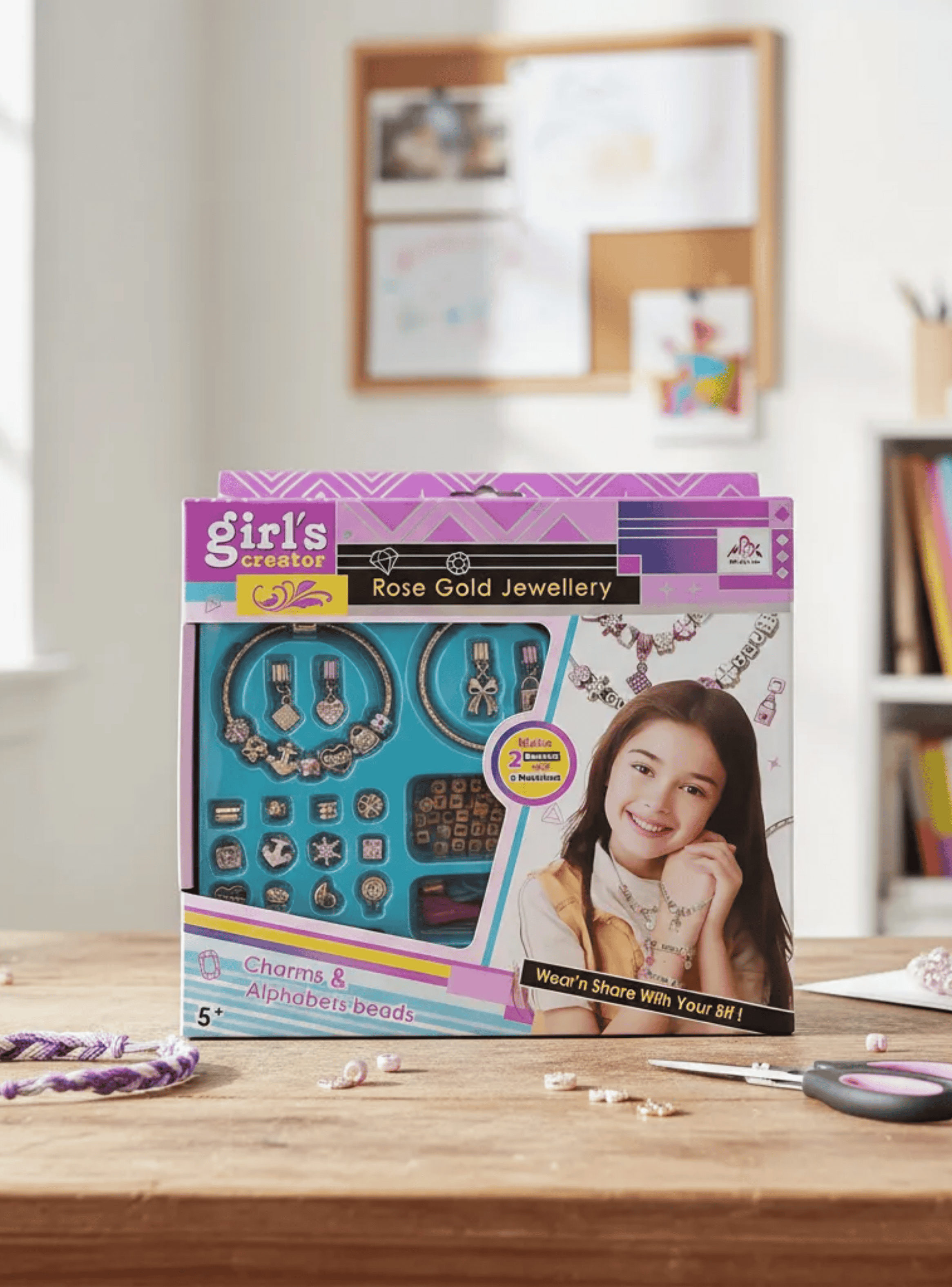Kit Para Hacer Pulseras Juego De Pulseras Y Collares-4