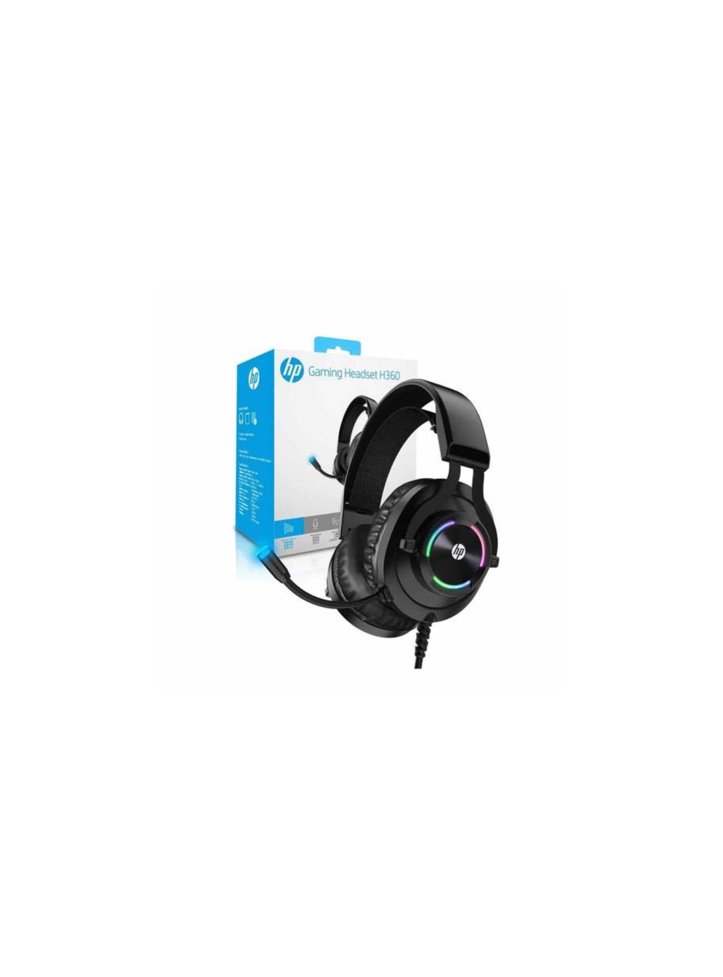 Audifonos Gamer HP H360, Microfono, PC, Celular, Consolas, RGB-2