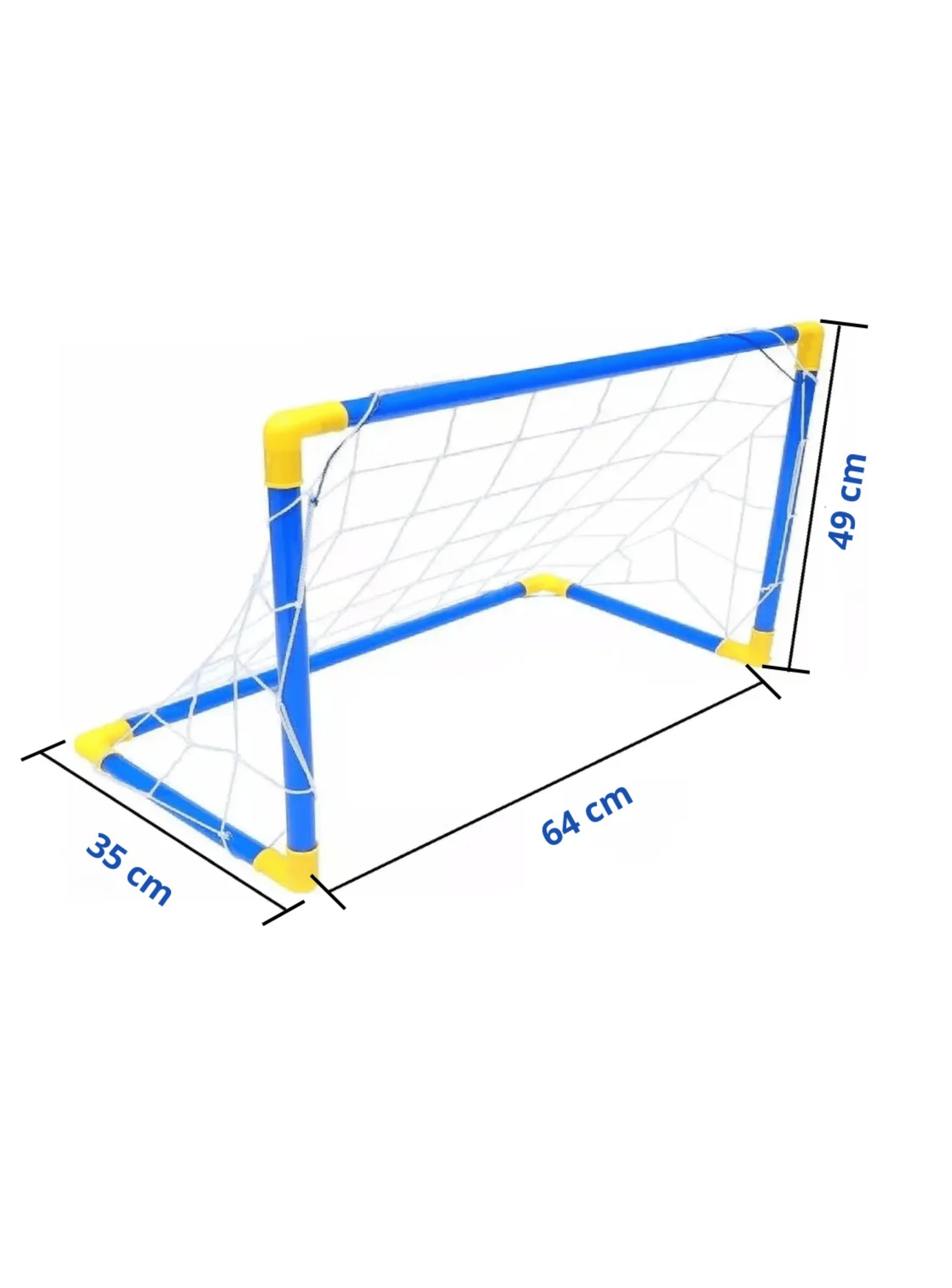 Mini Portería de Futbol Infantil con Balón y Inflador-6