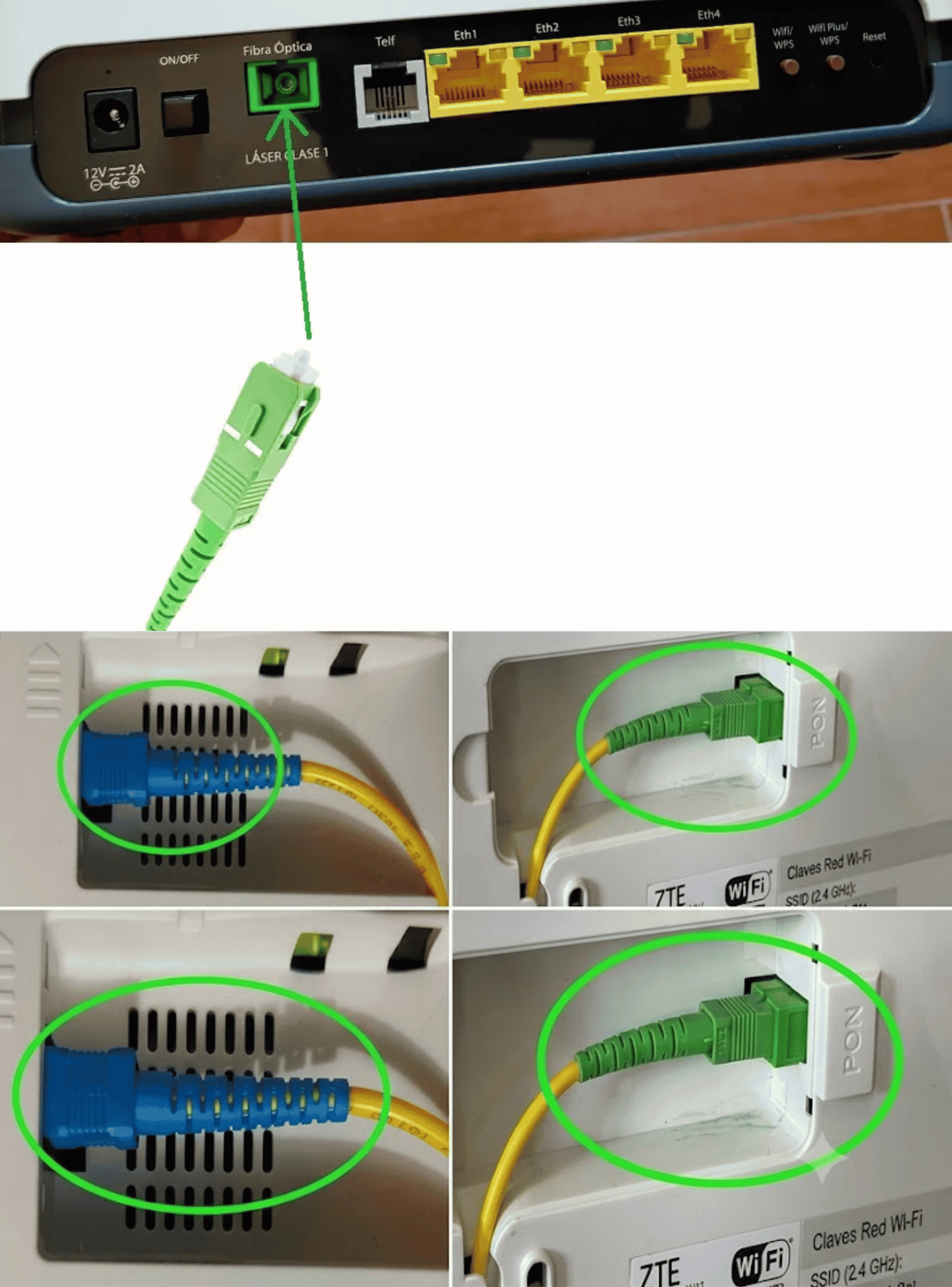 Cable Patch Cord Fibra Optica 5M SC APC SC UPC Monomodo Simplex-2