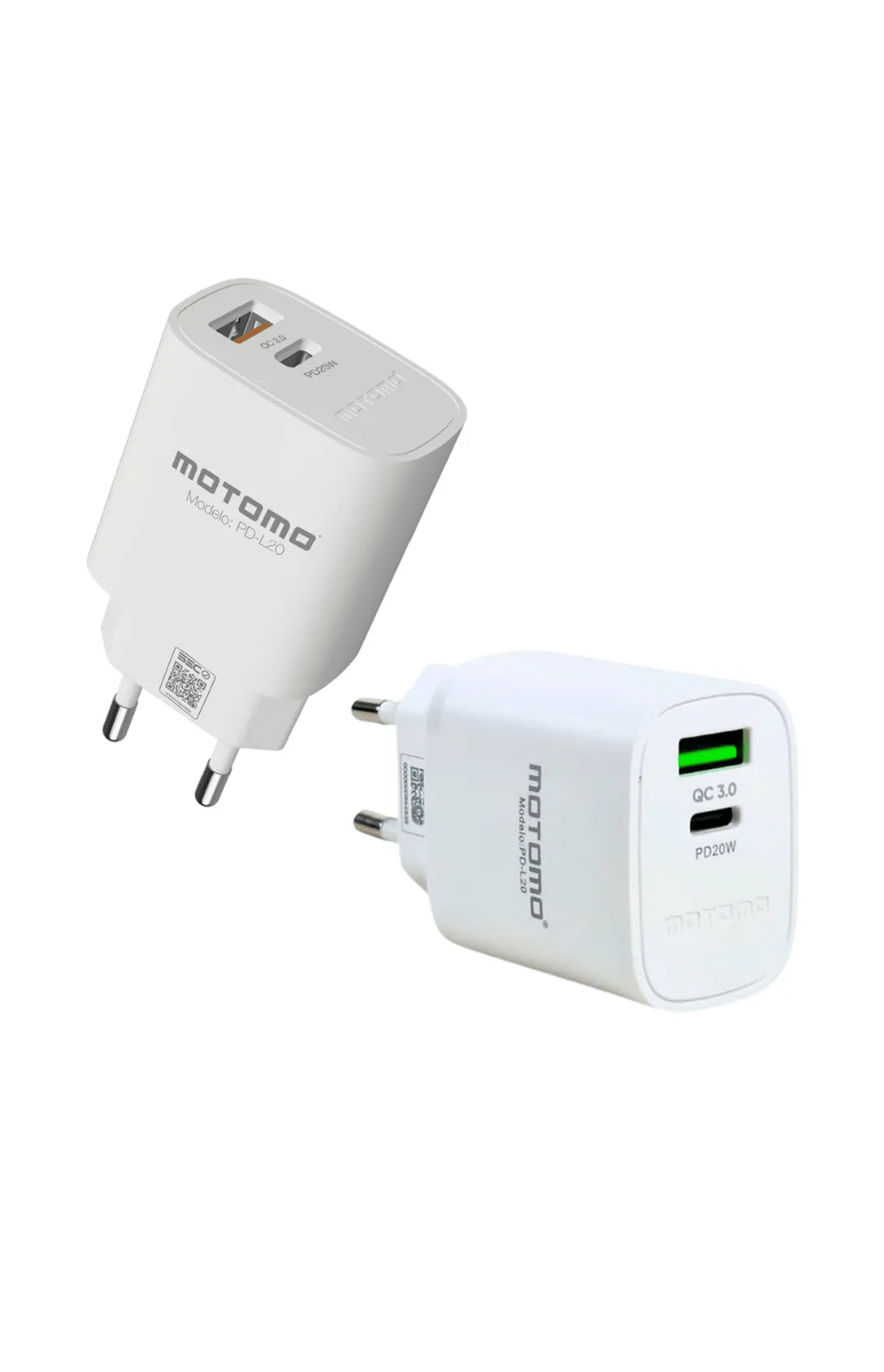 Cargador Rapido 20W USB C USB Power Delivery PD 3 0 Quick Charge 3 0-2