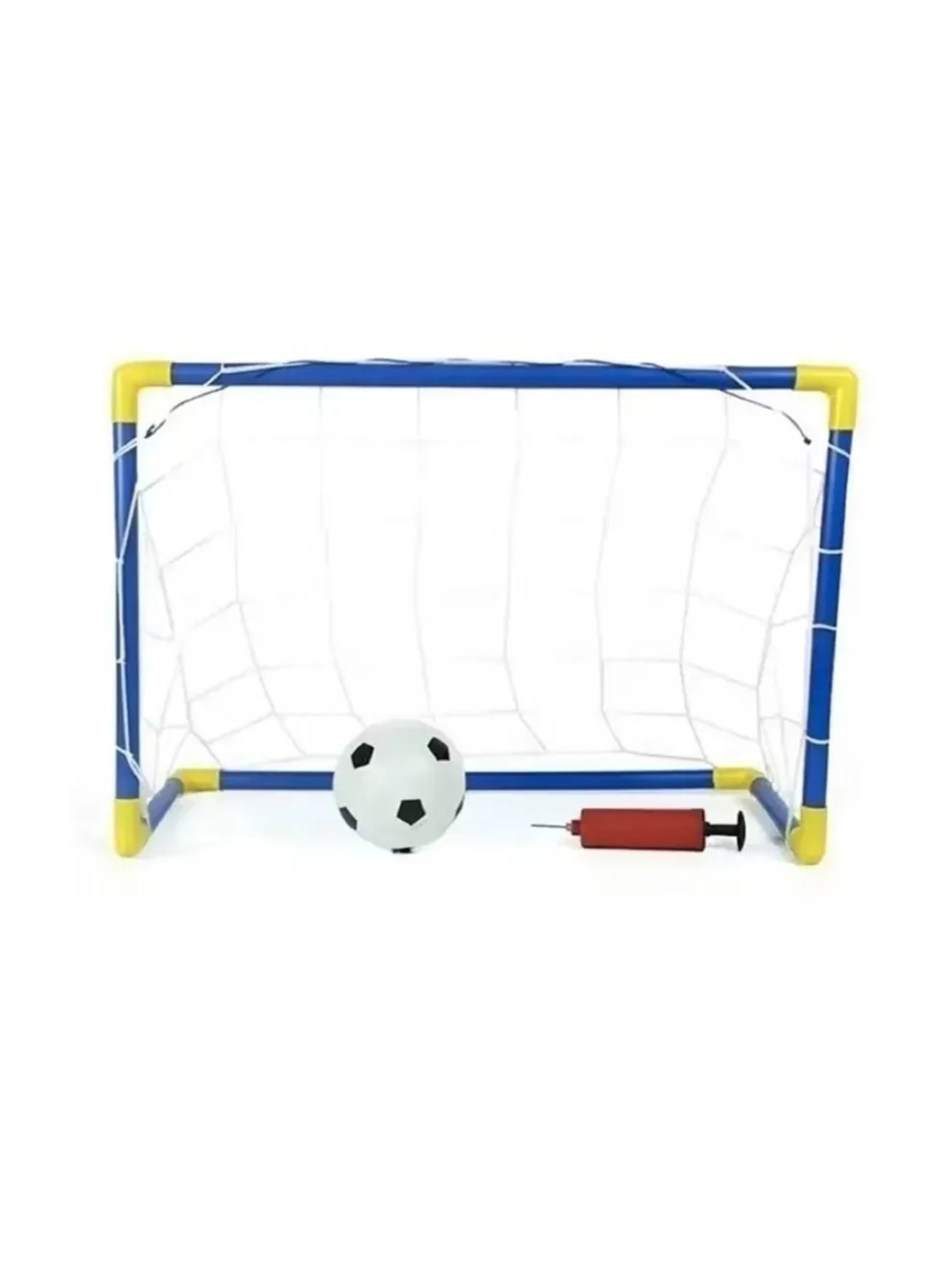 Arco Futbol Pelota Inflador Set Infantil Juego Deportivo-2