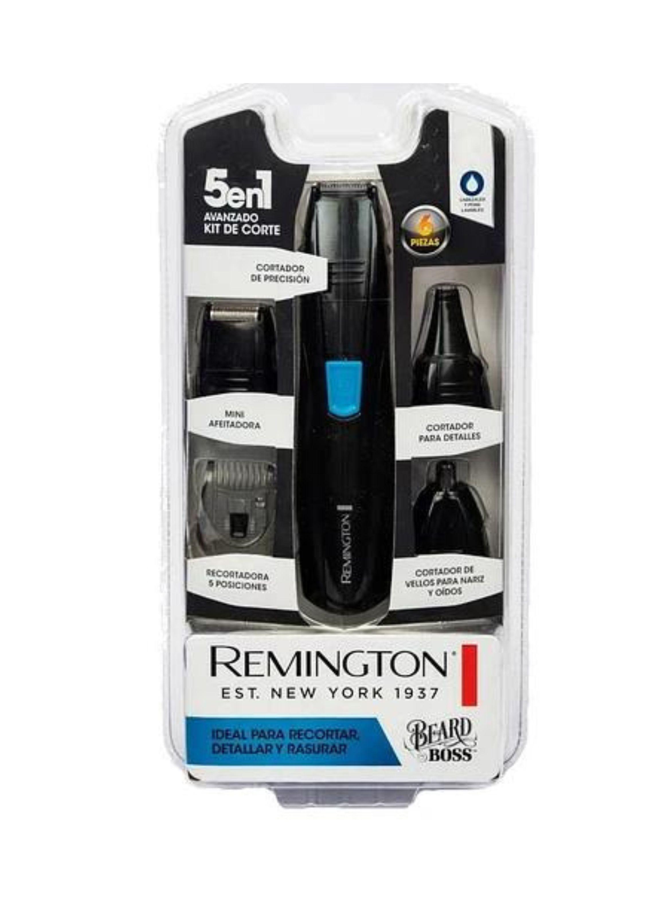 Cortadora de Pelo Nariz y Oido Hombre Remington 5 En 1-2
