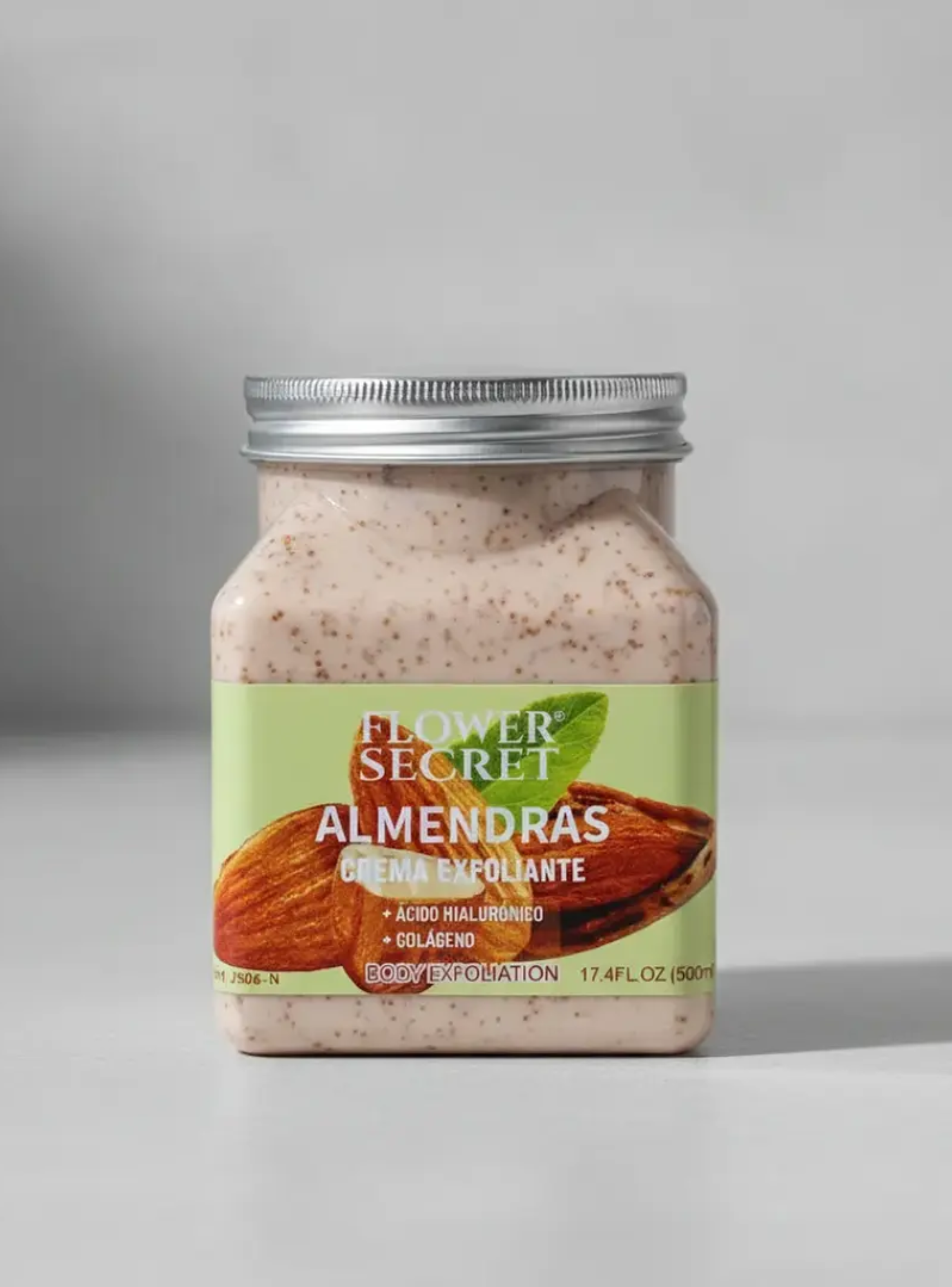 Crema Exfoliante Corporal Almendras 500 Ml Flower Secret-2