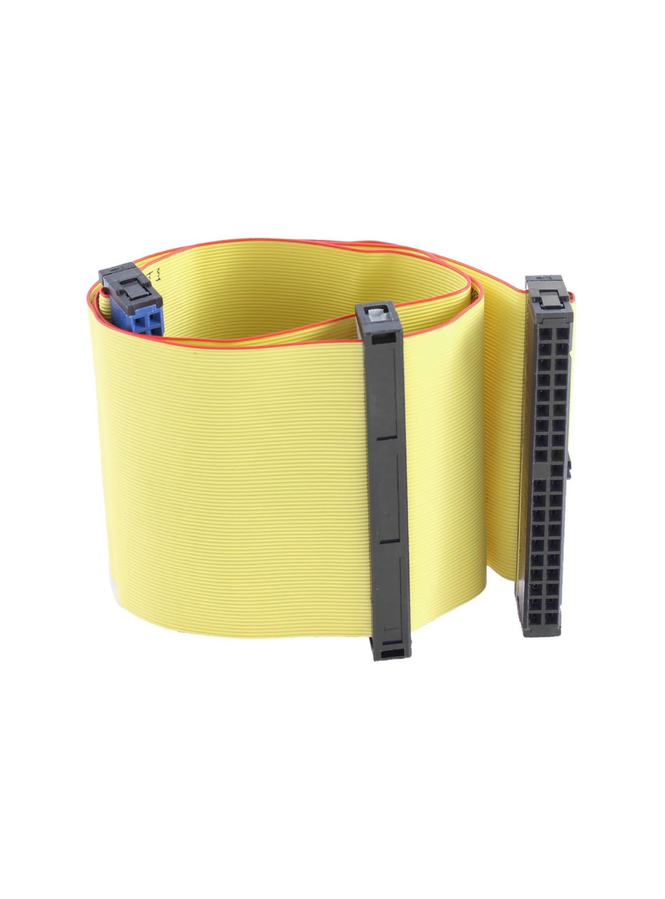 Cable IDE 40 cm 80 Pines con 3 Conectores para Discos Duros y Lectores-1