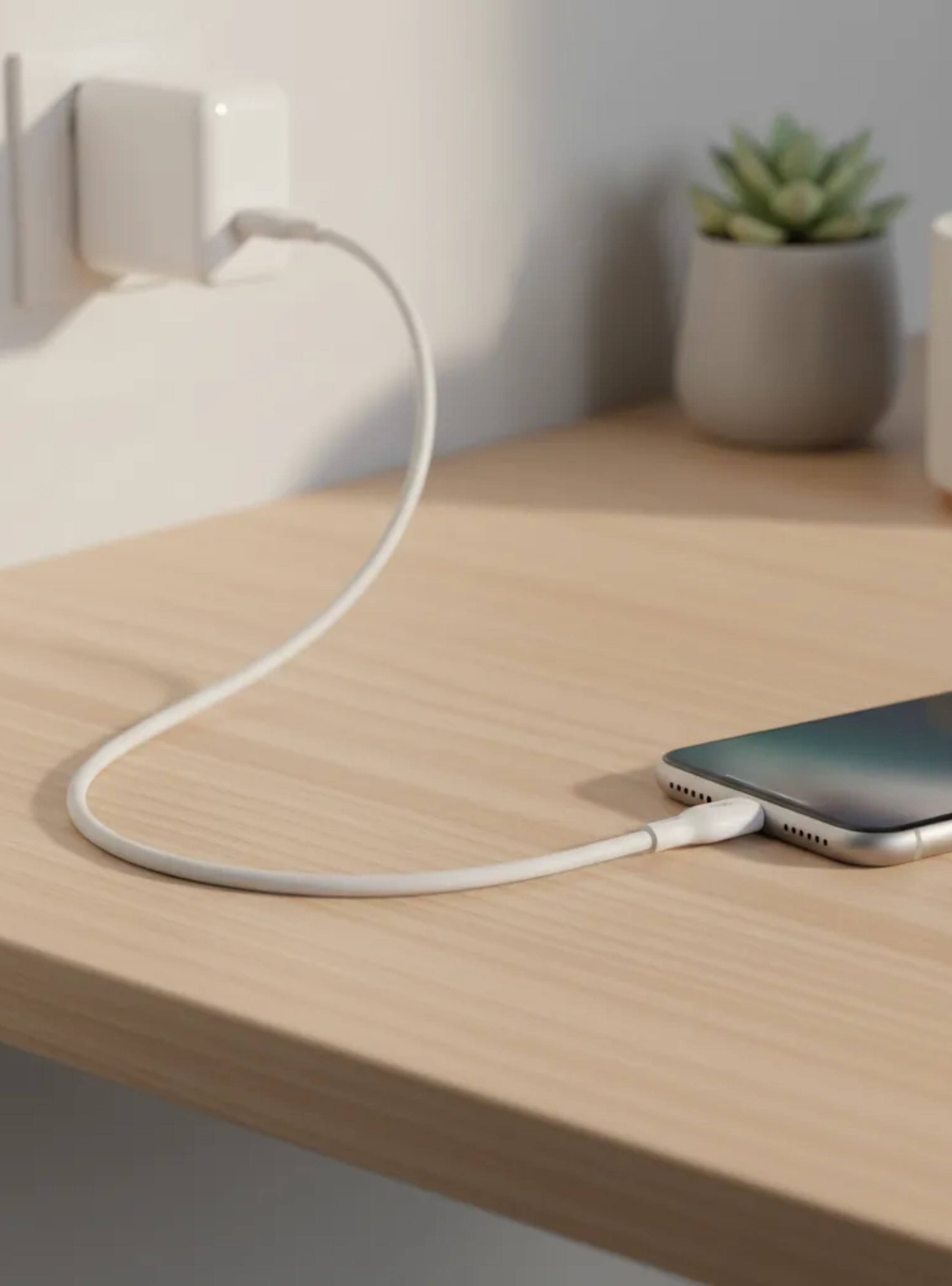 Cable USB A a Lightning 1m Transferencia de Datos-3