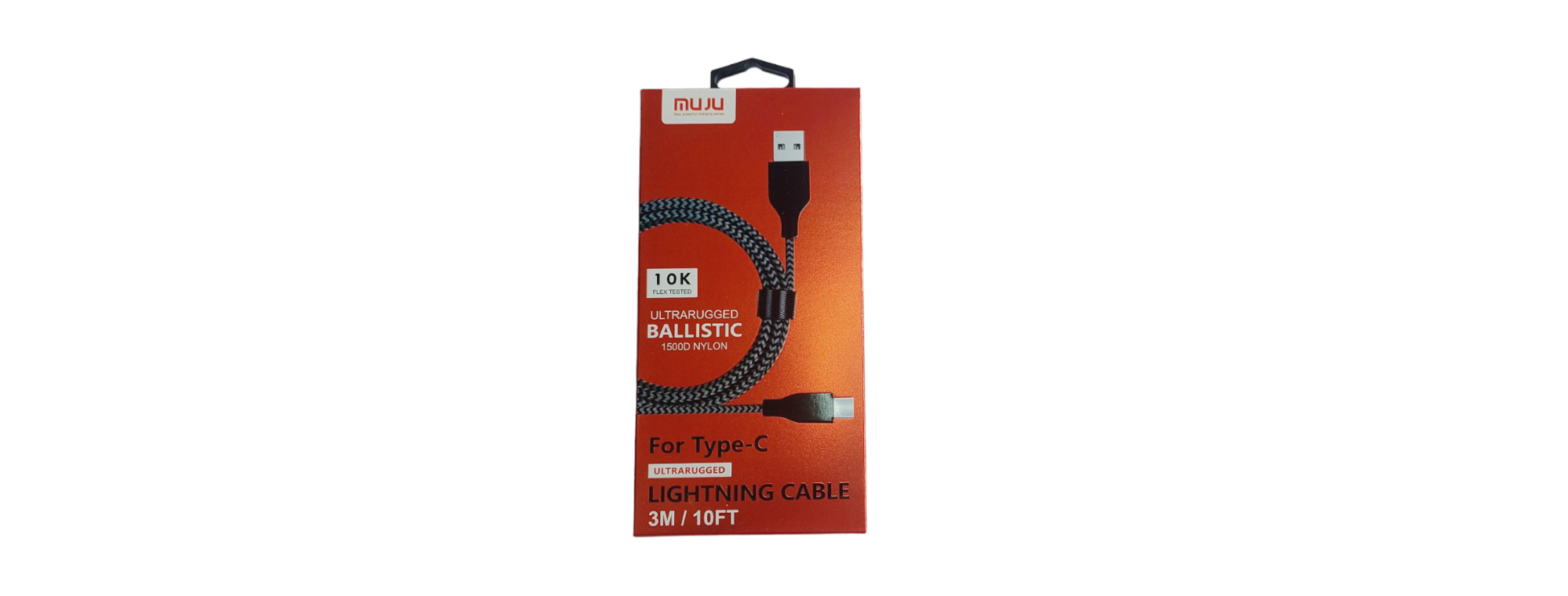 Cable USB Carga Rápida Tipo C MUJU, USB A a USB C 3A-2