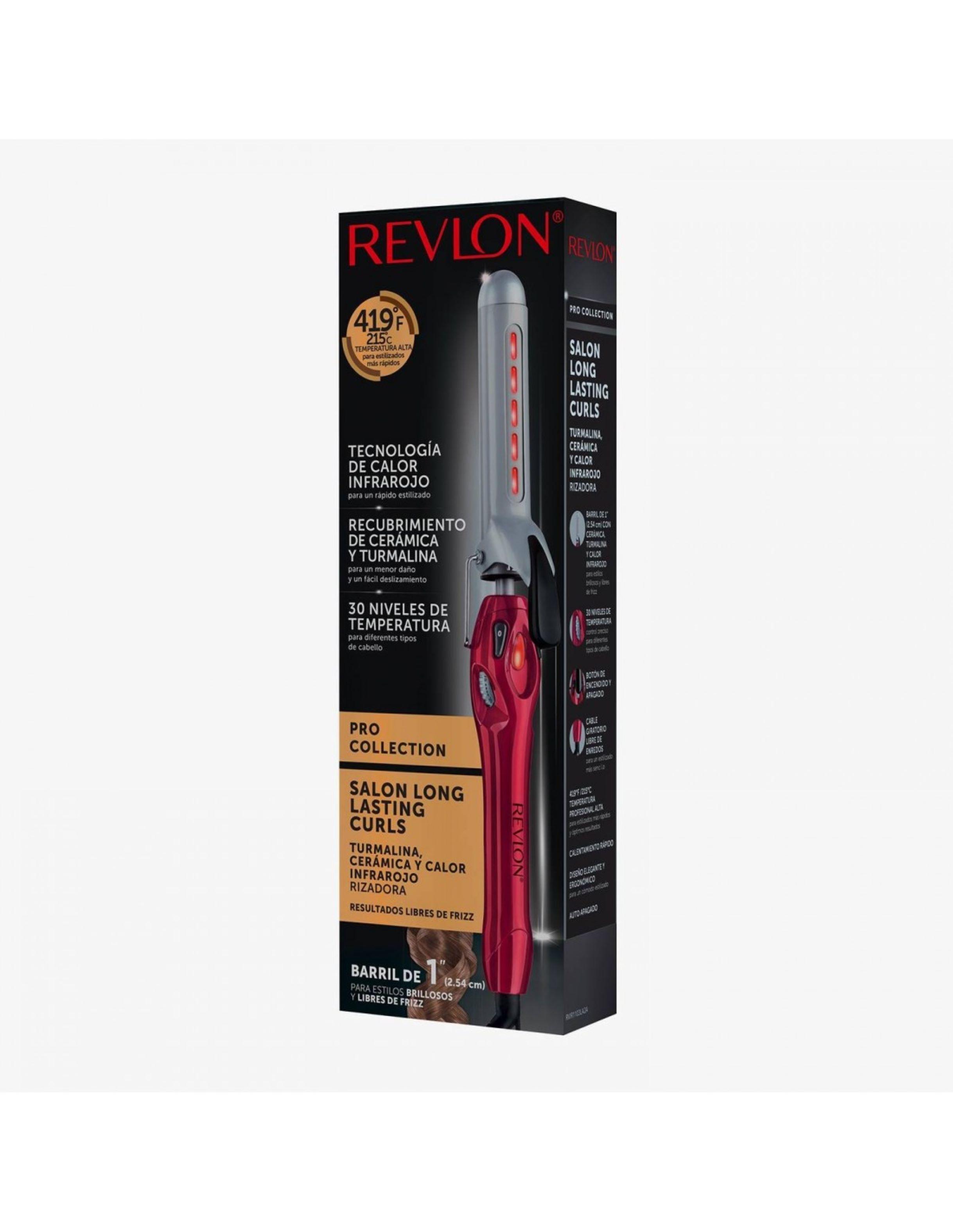 Ondulador Rizador de Pelo REVLON Turmalina - Ceramica InfraRadiance-1