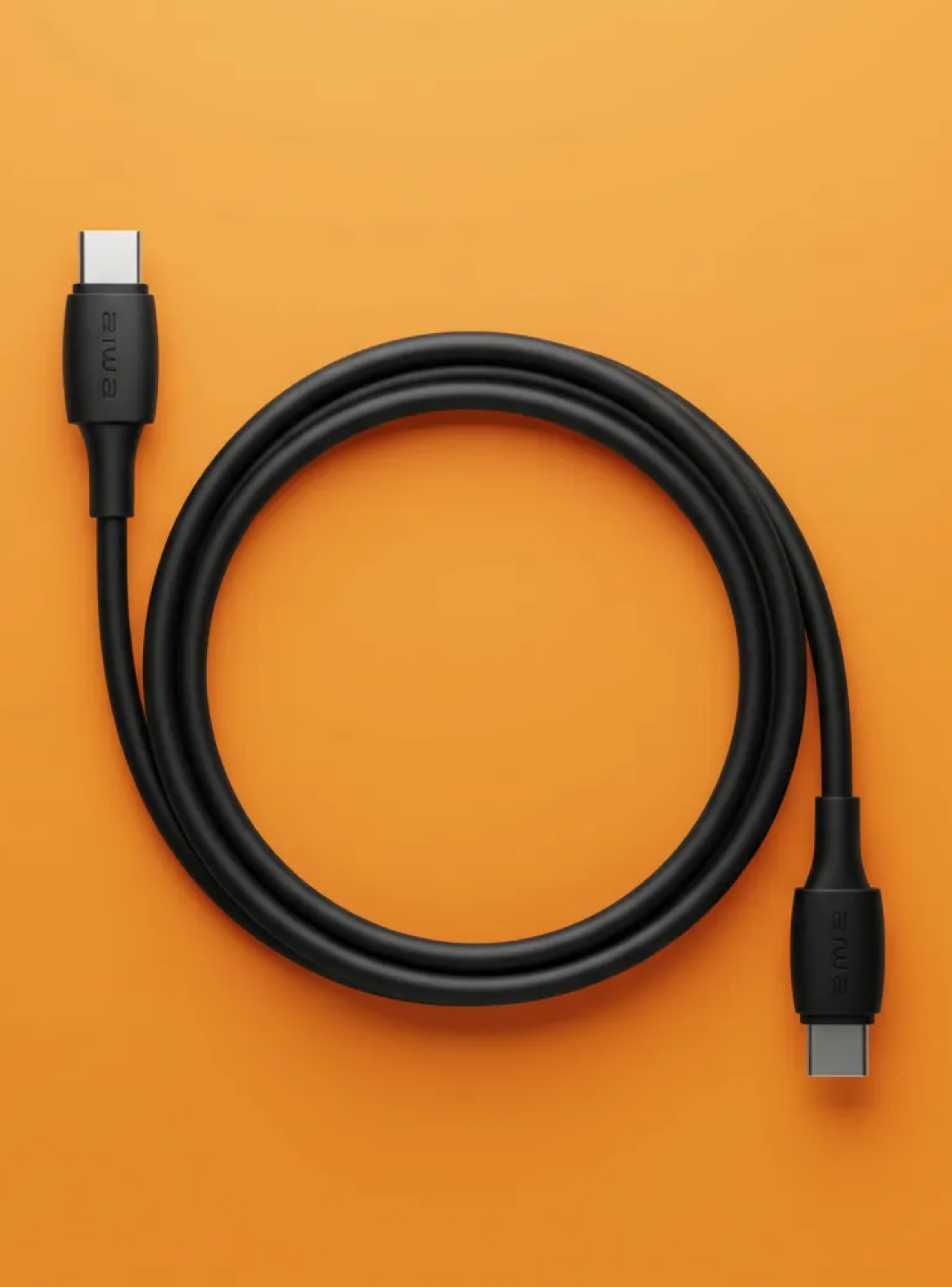 Cable Aiwa USB Tipo C a Tipo C 1 Metro Negro-6