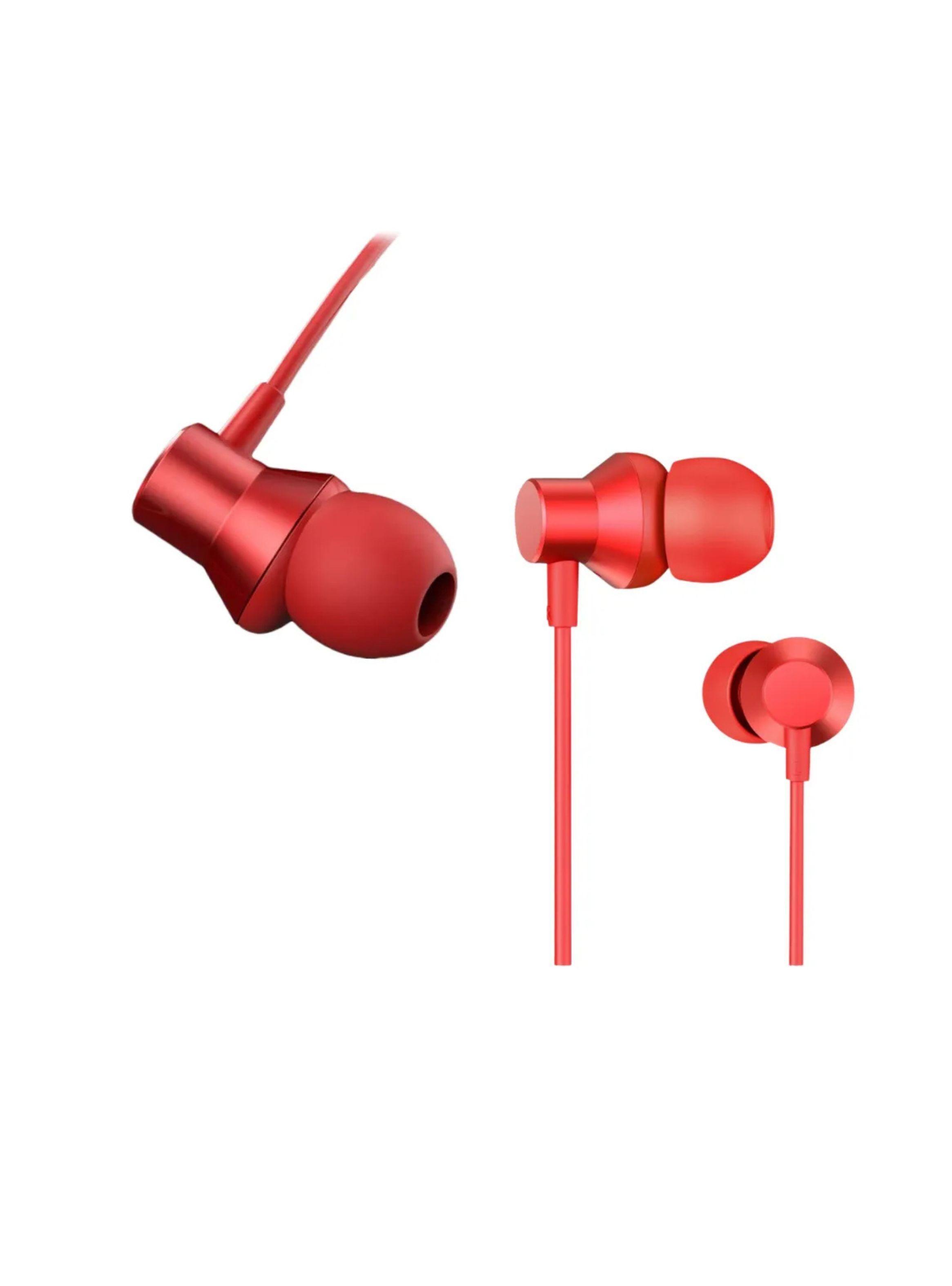 Lenovo Audífono In-ear Con Cable HF130 Rojo-5