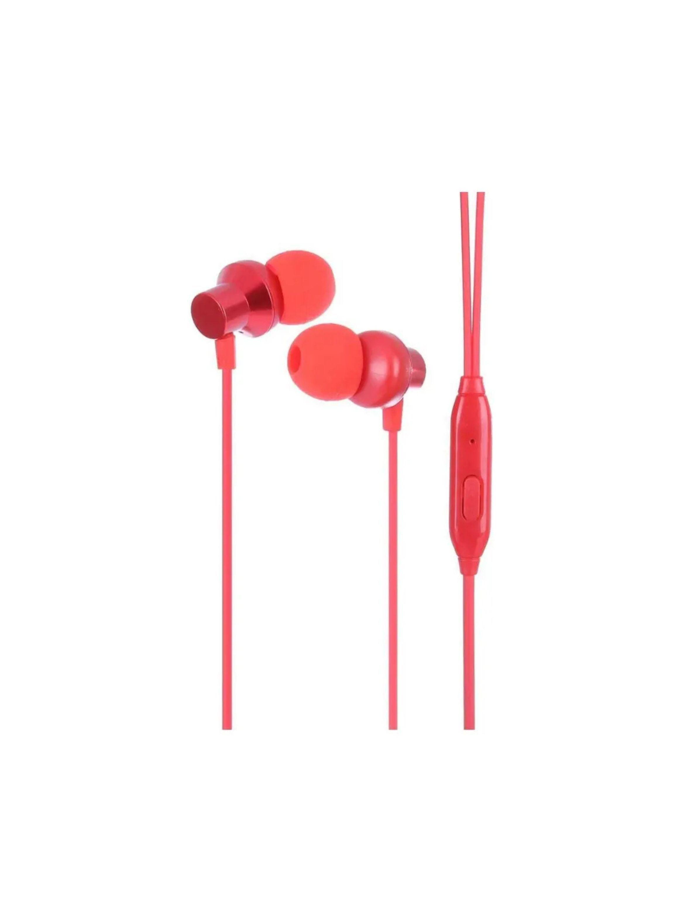 Lenovo Audífono In-ear Con Cable HF130 Rojo-6