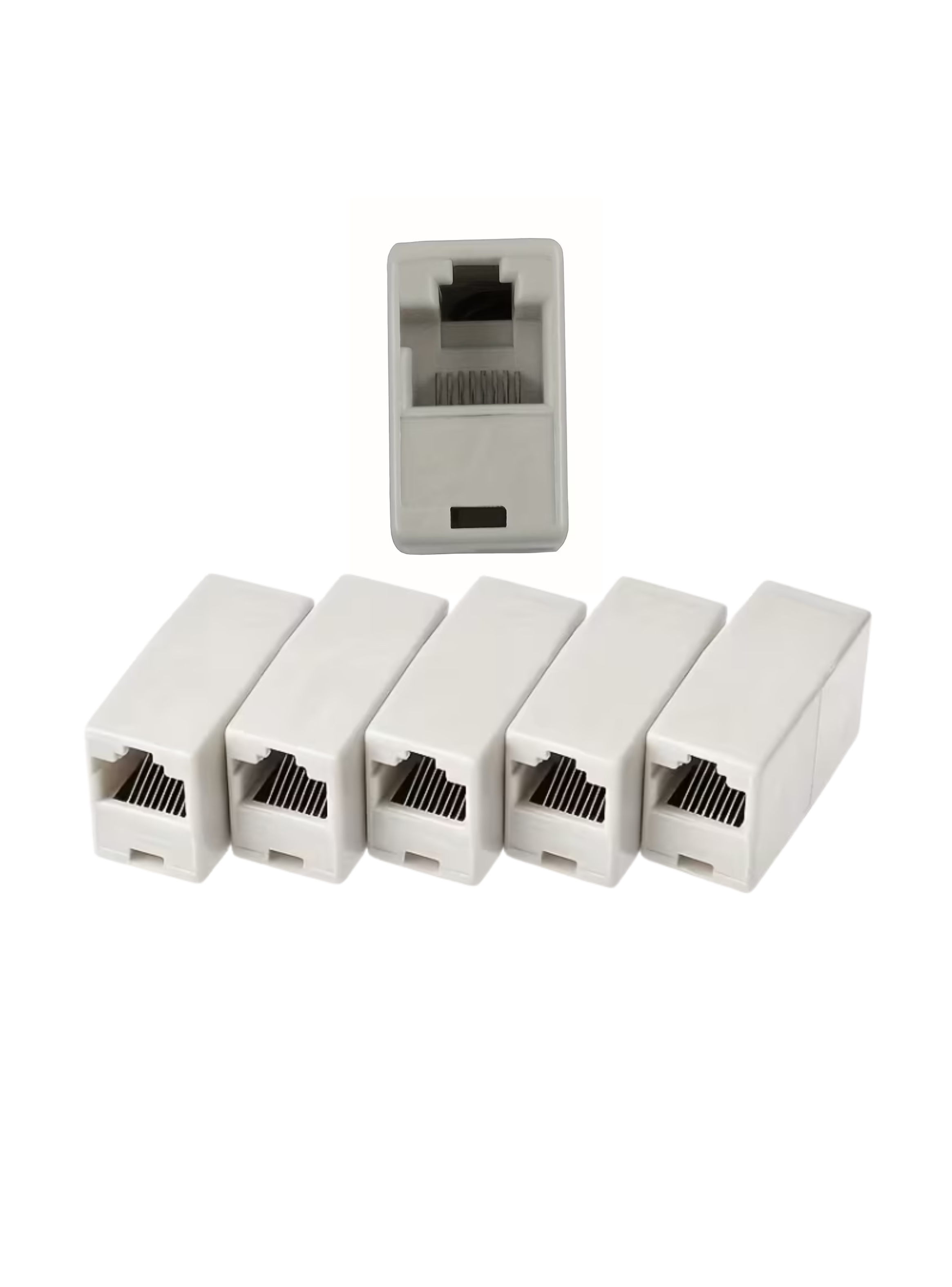 Adaptador RJ45 Hembra a Hembra para Extension de Cable de Red-2