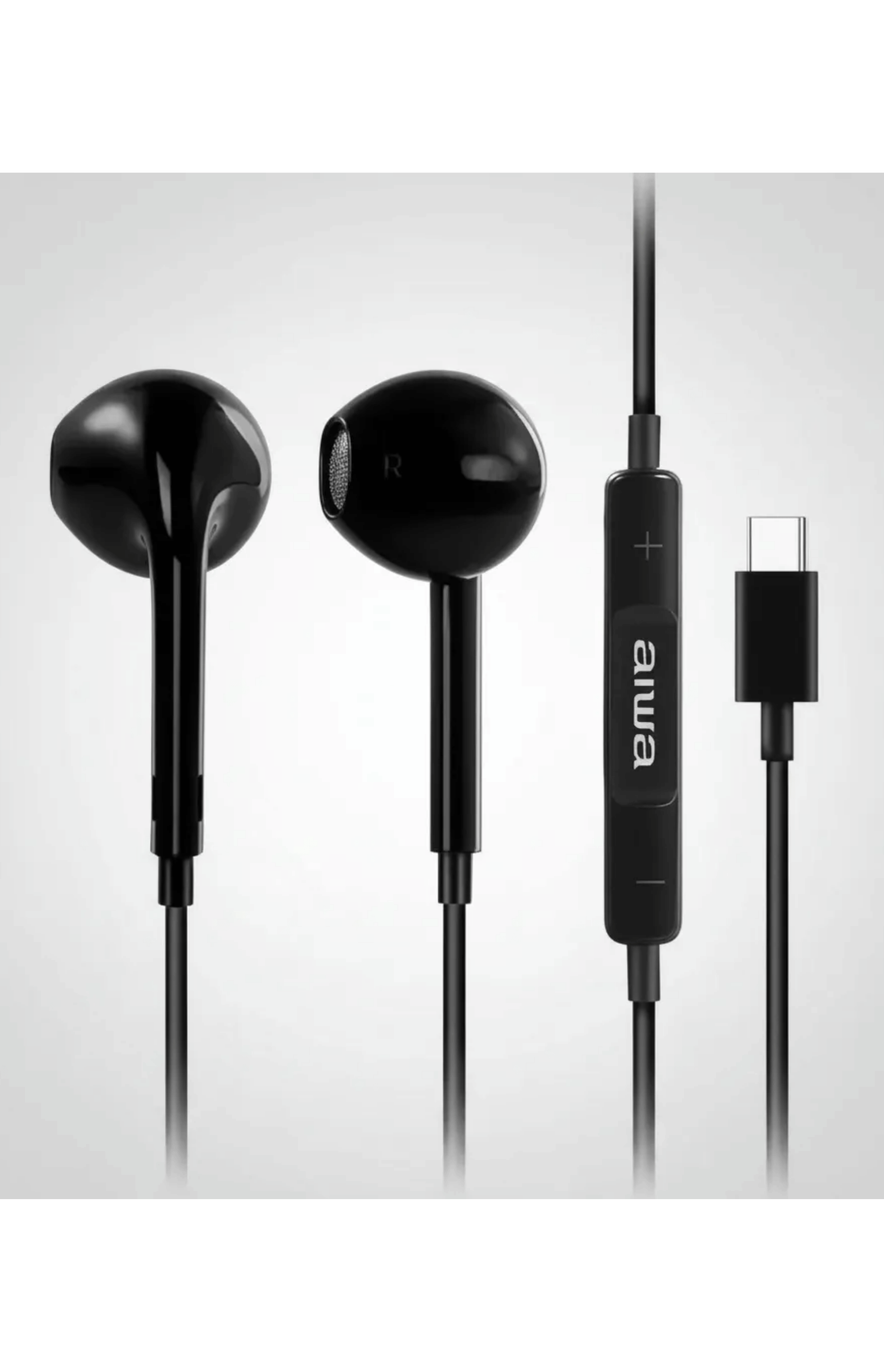 Audífonos In Ear AIWA AW TC113N USB Tipo C con Micrófono-4