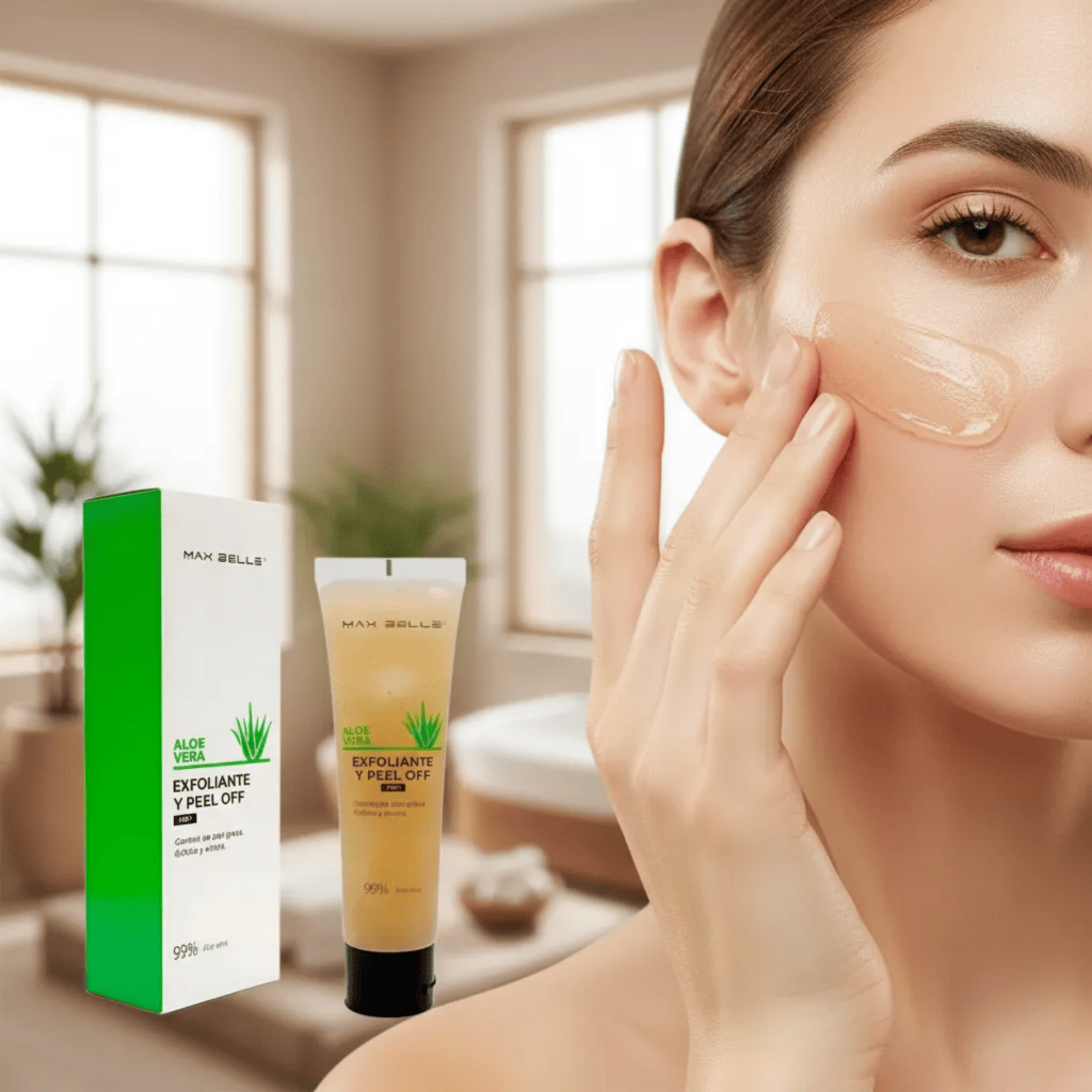 Exfoliante Aloe Vera Peel Off Limpieza Profunda y Piel Renovada-2