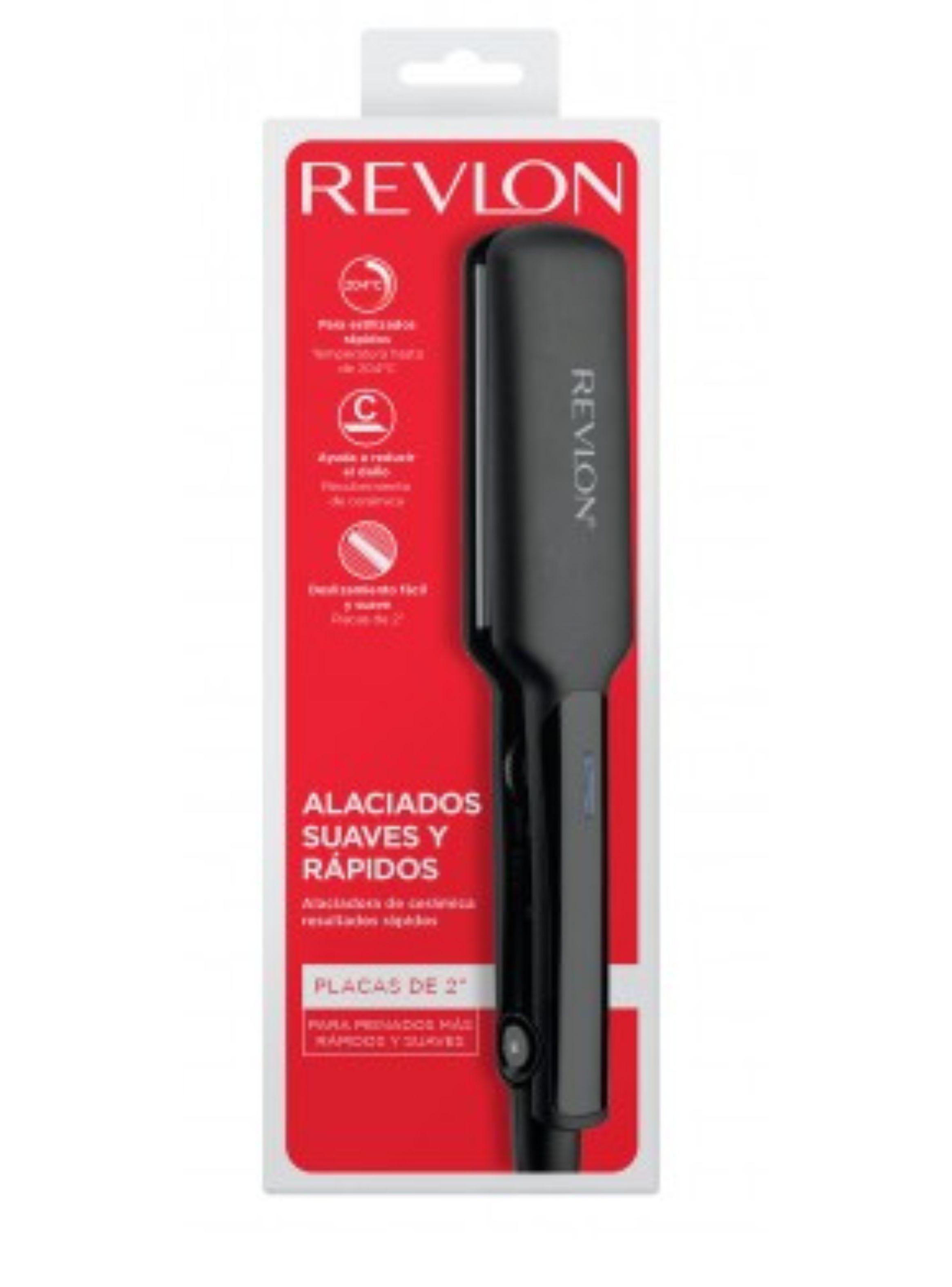 Alisador de Cabello Revlon Cerámica Doble 400°F-2