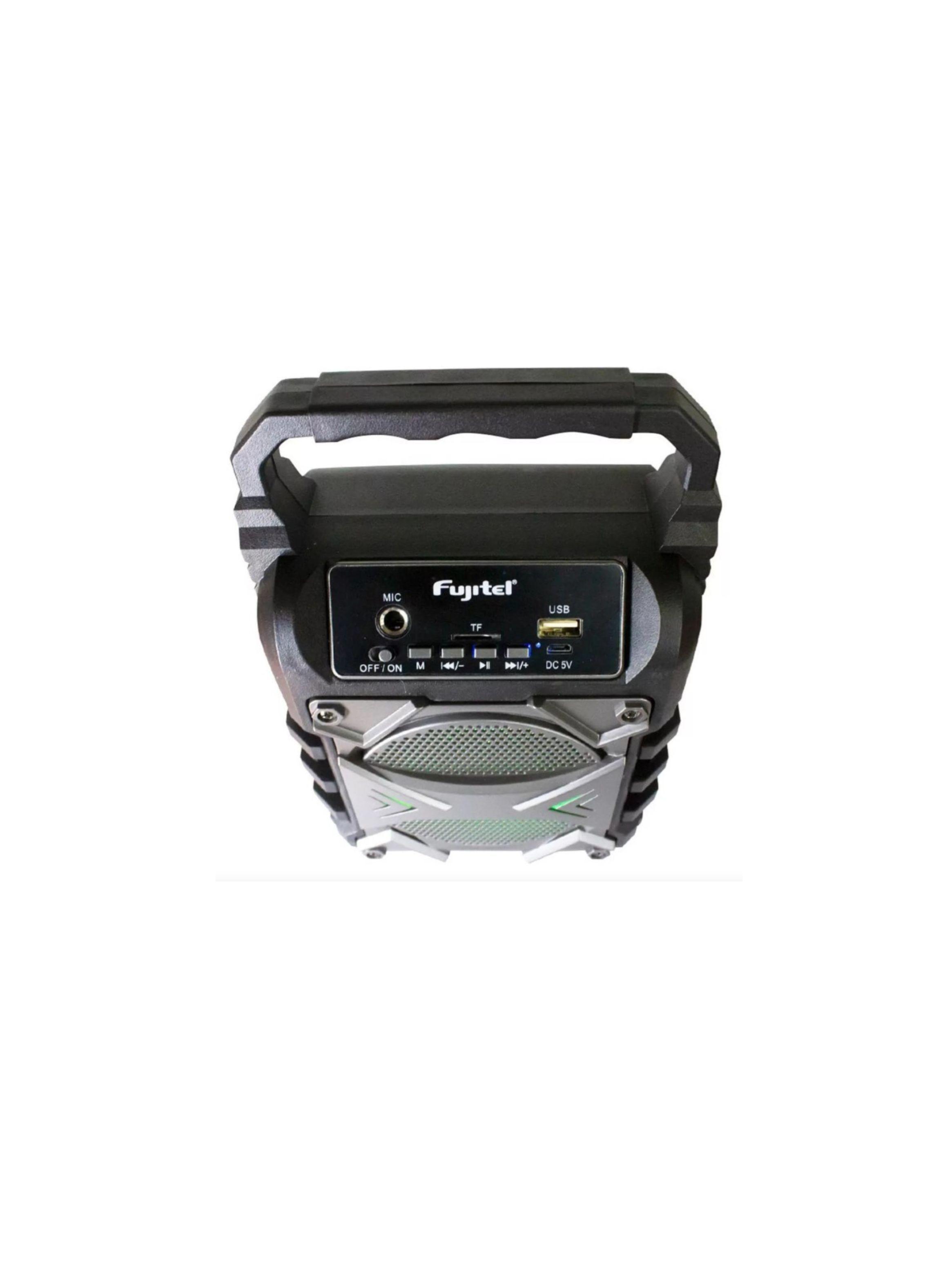 Parlante Bluetooth Fujitel 5w 4 Fm Tf Usb Mic Tws Luces-3