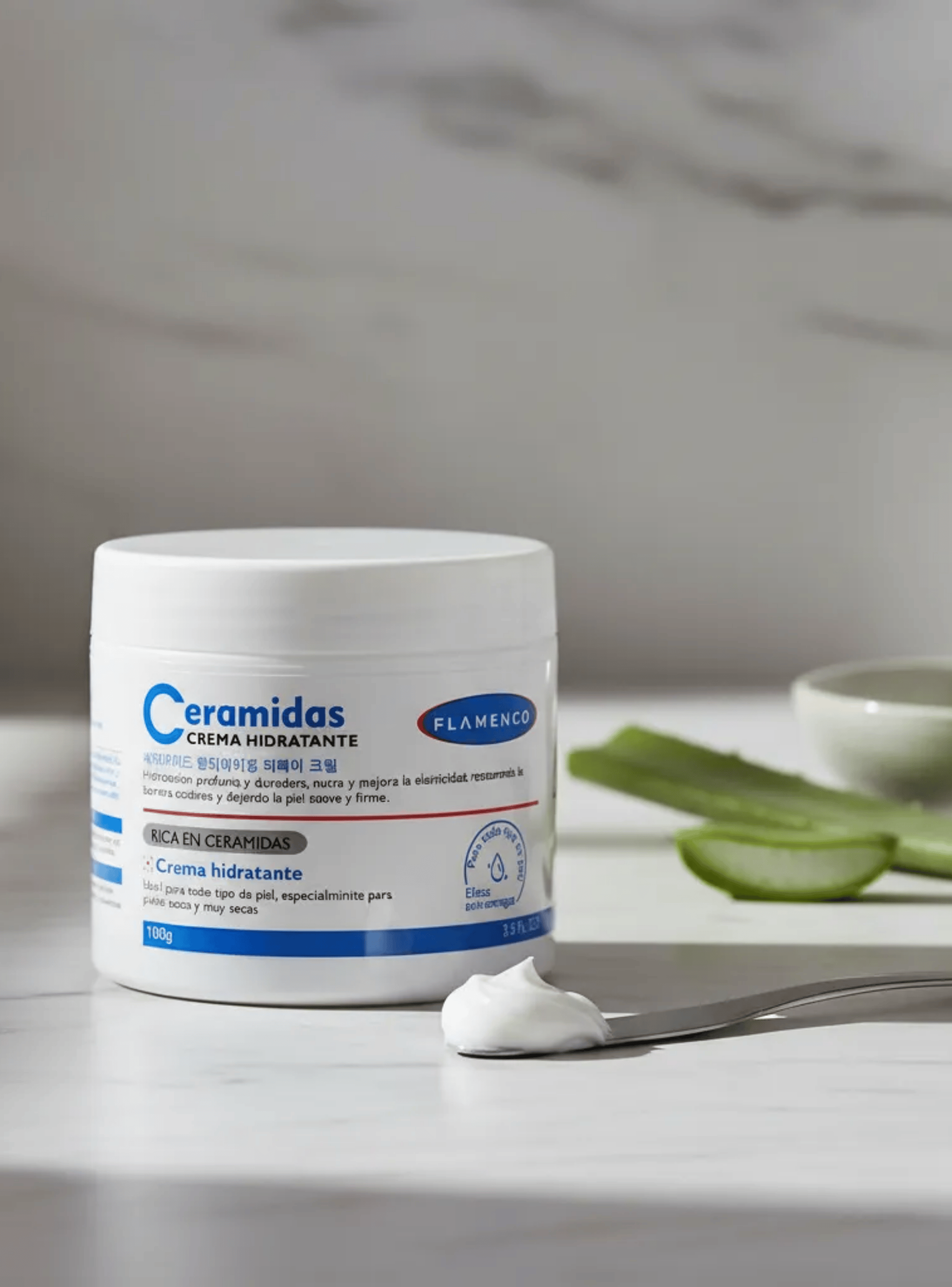 Crema Corporal Hidratante con Ceramidas Flamenco 100g-3