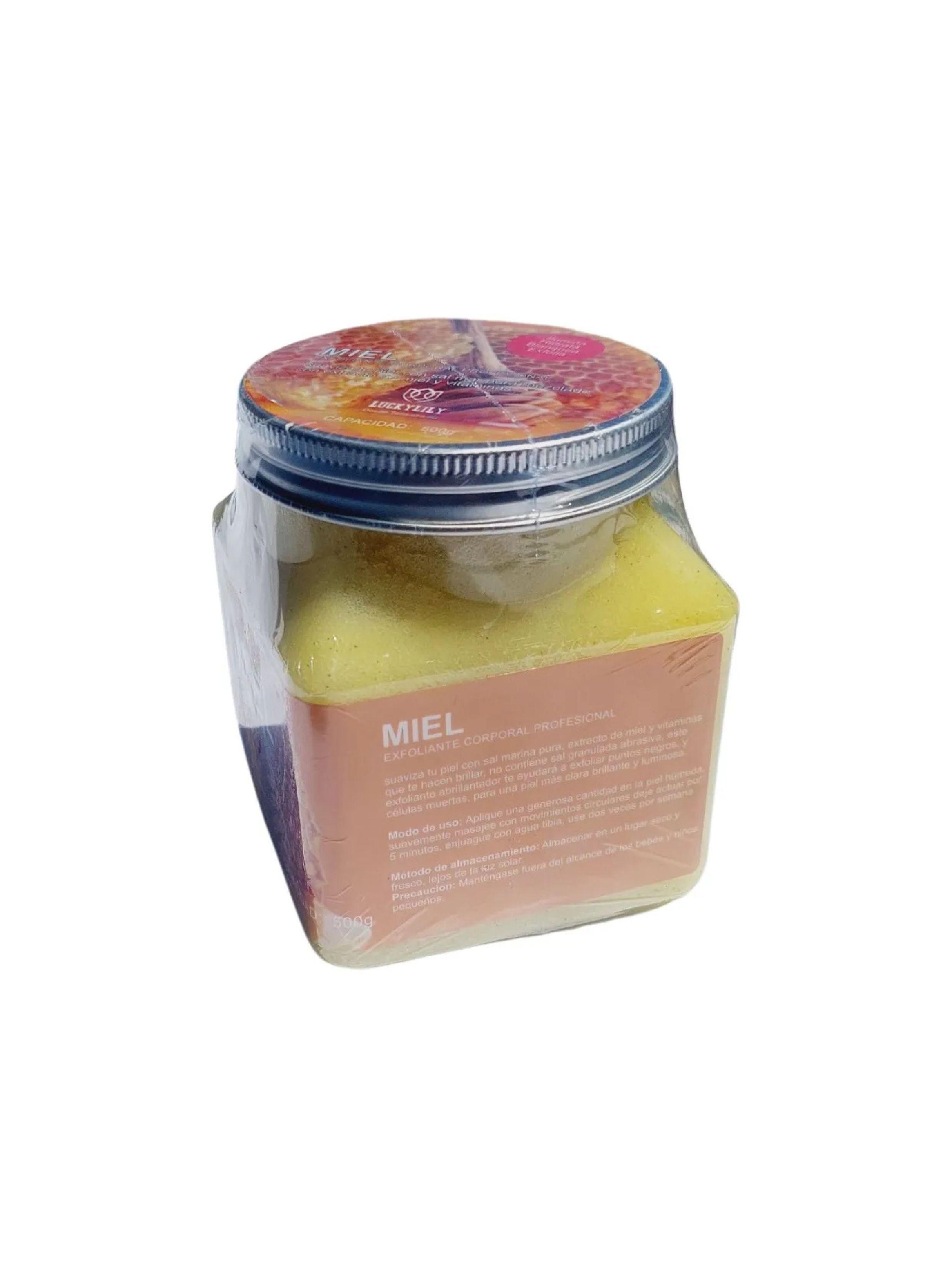Exfoliante Corporal Profesional Miel 500gr Luckylily-1