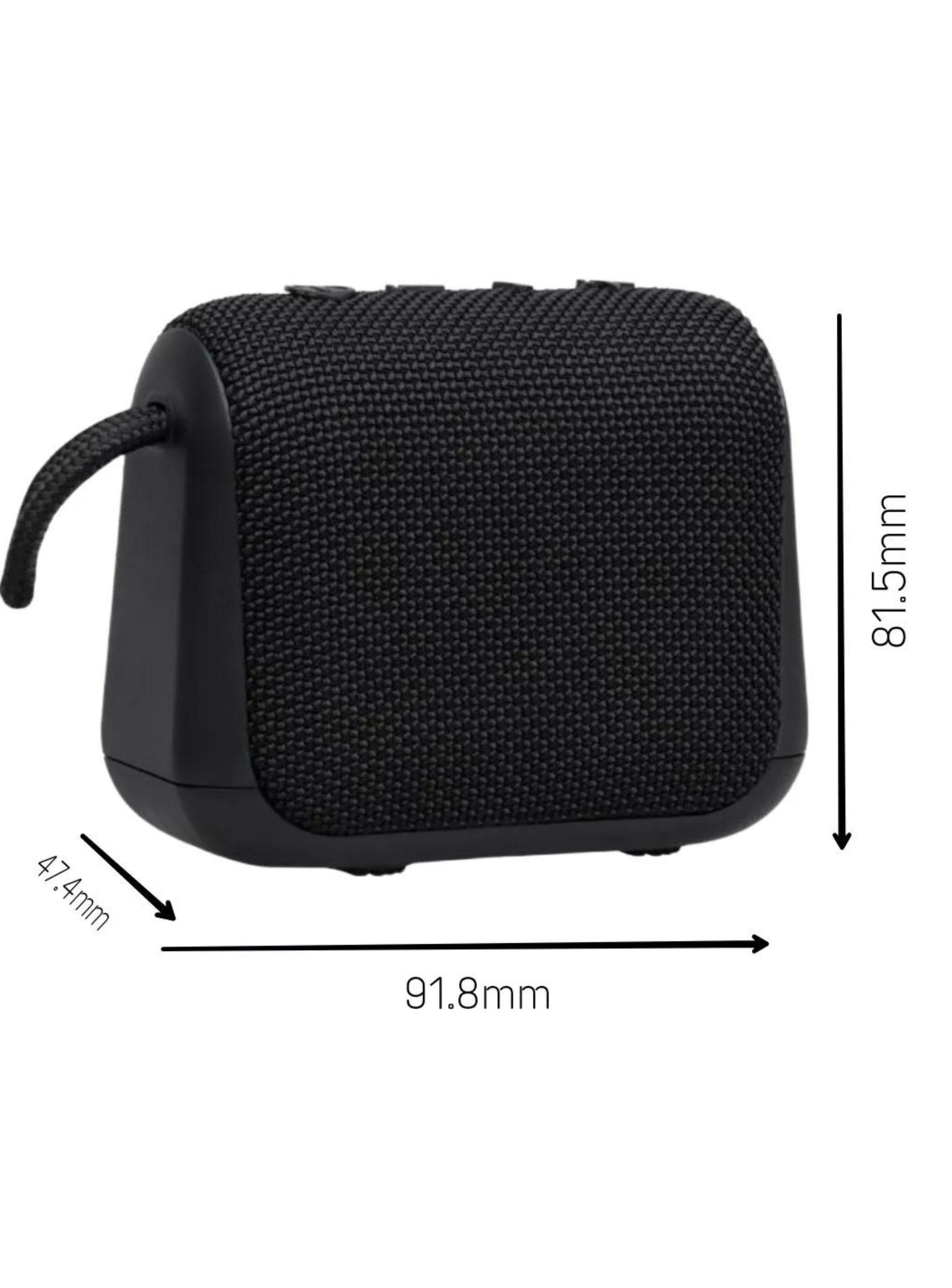 Parlante Aiwa Portátil  Bluetooth IPX6 Negro Impermeable-3