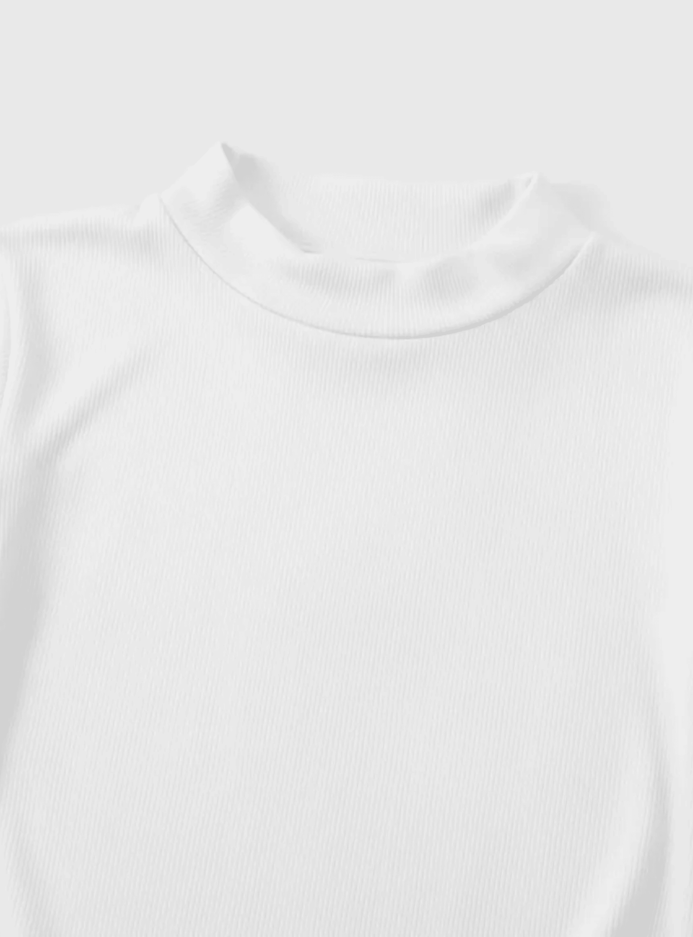 Polera Camiseta de Polar Mujer Manga Larga-5