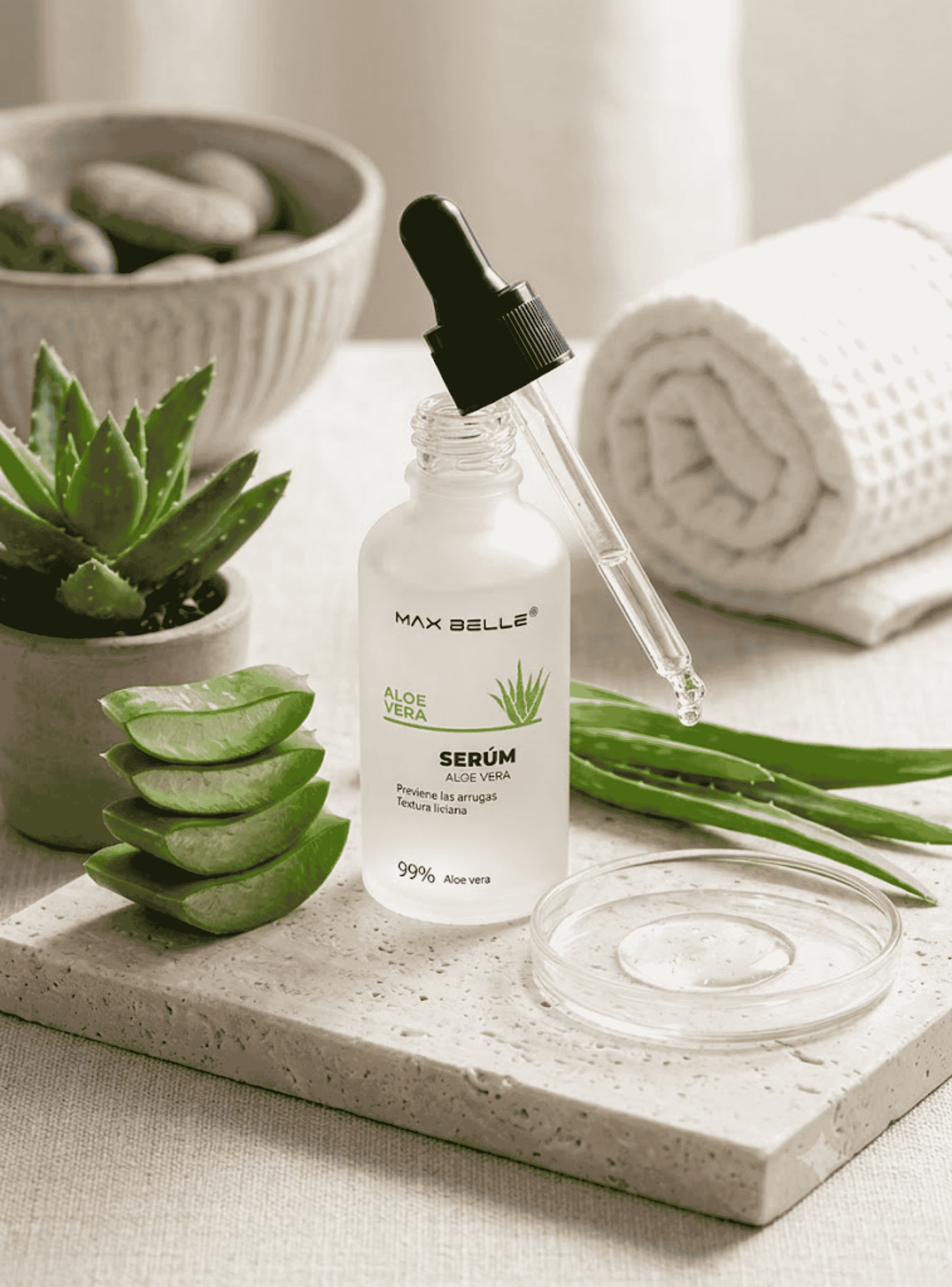Serum Facial Aloe Vera 50ml Hidratante Regenerador Facial-2